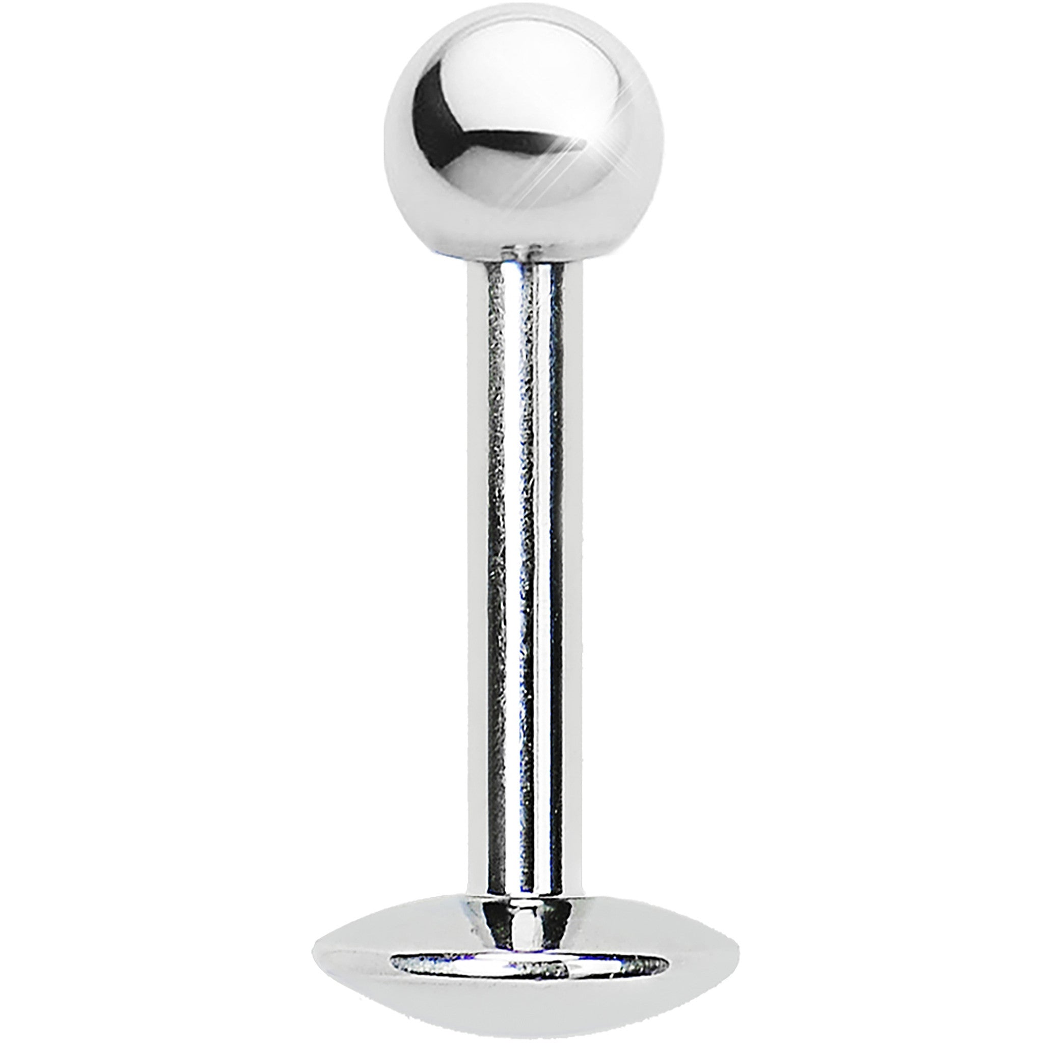 18G 1/4 Internally Threaded 2.5mm Ball Labret