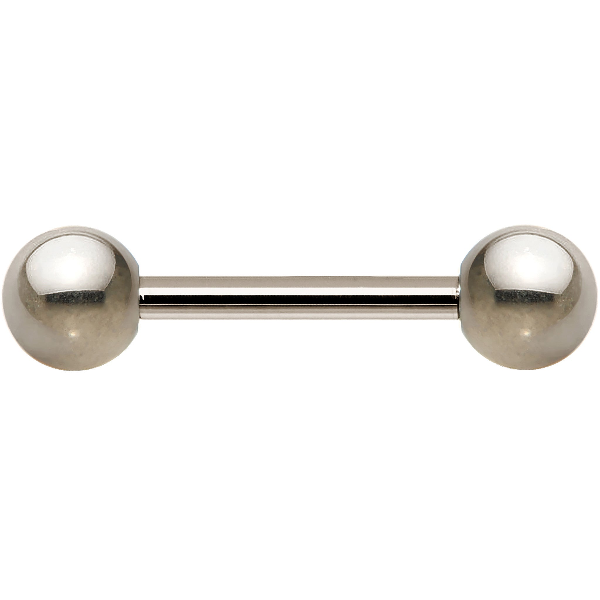 14G Grade 23 Solid Titanium Barbell 1/2 5mm