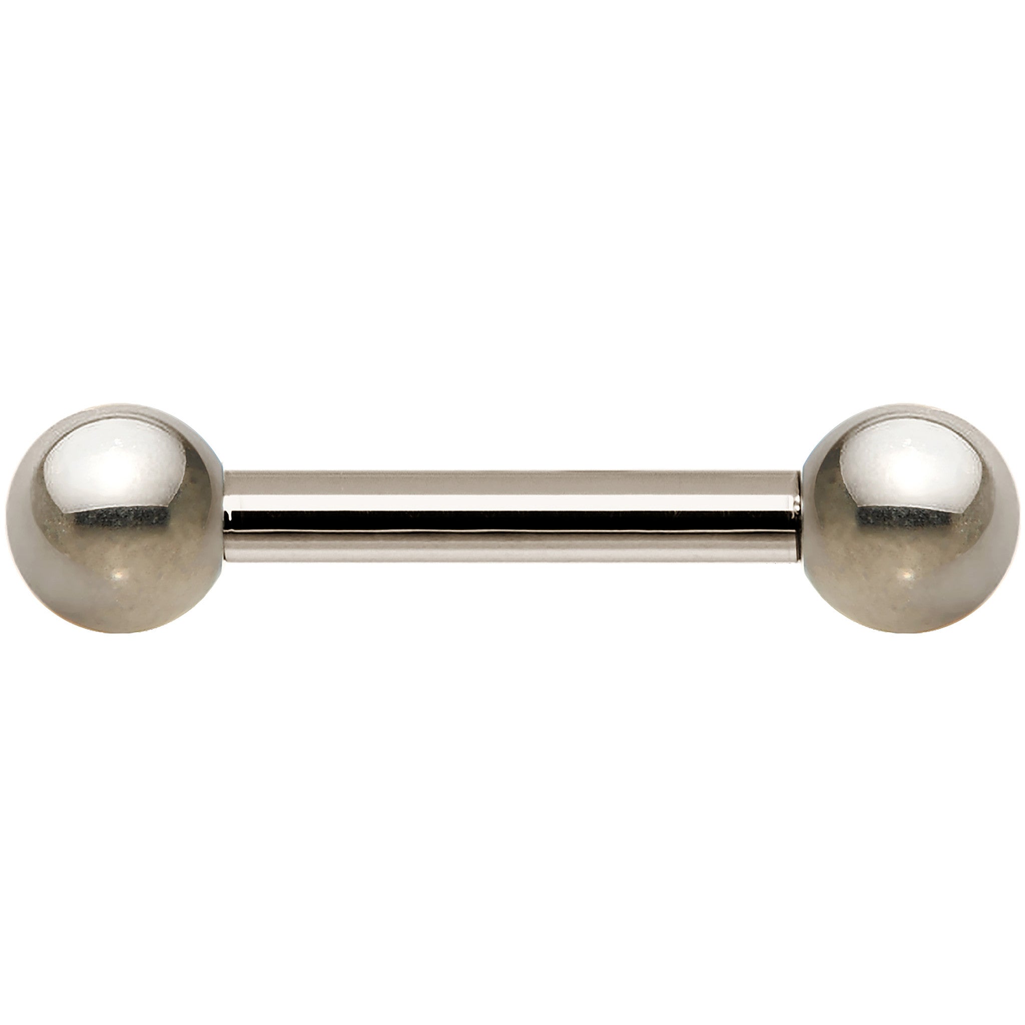 14G Grade 23 Solid Titanium Barbell 3/8 4mm