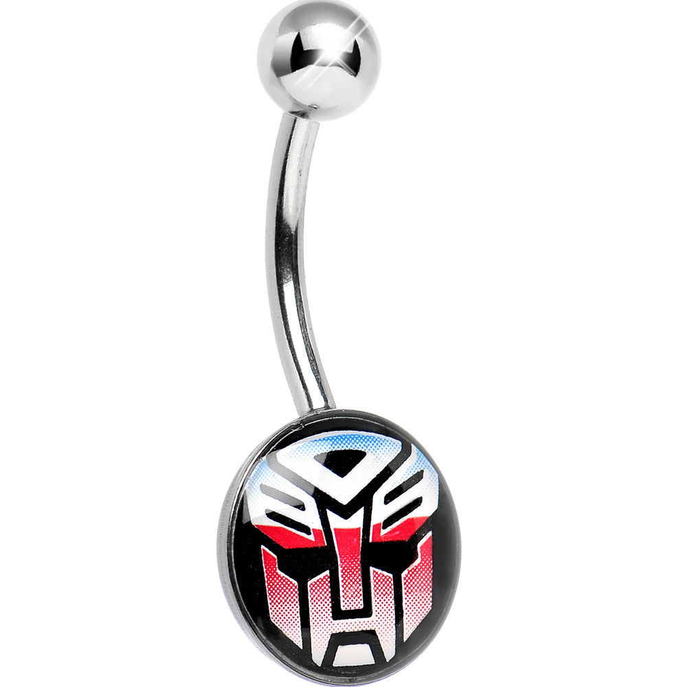 Licensed Autobot Transformer Belly Ring