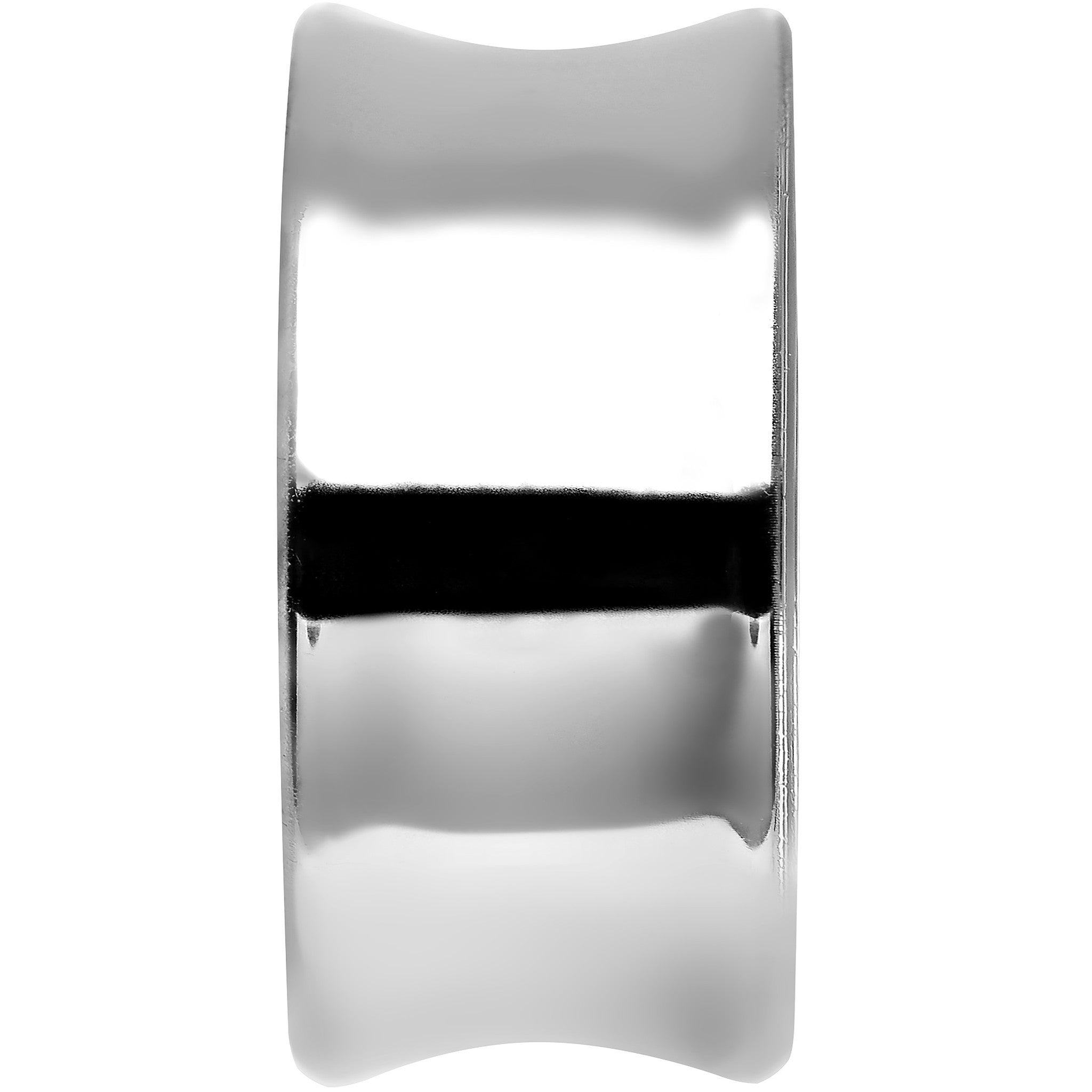 20mm Clear Acrylic Pinwheel Saddle Plug