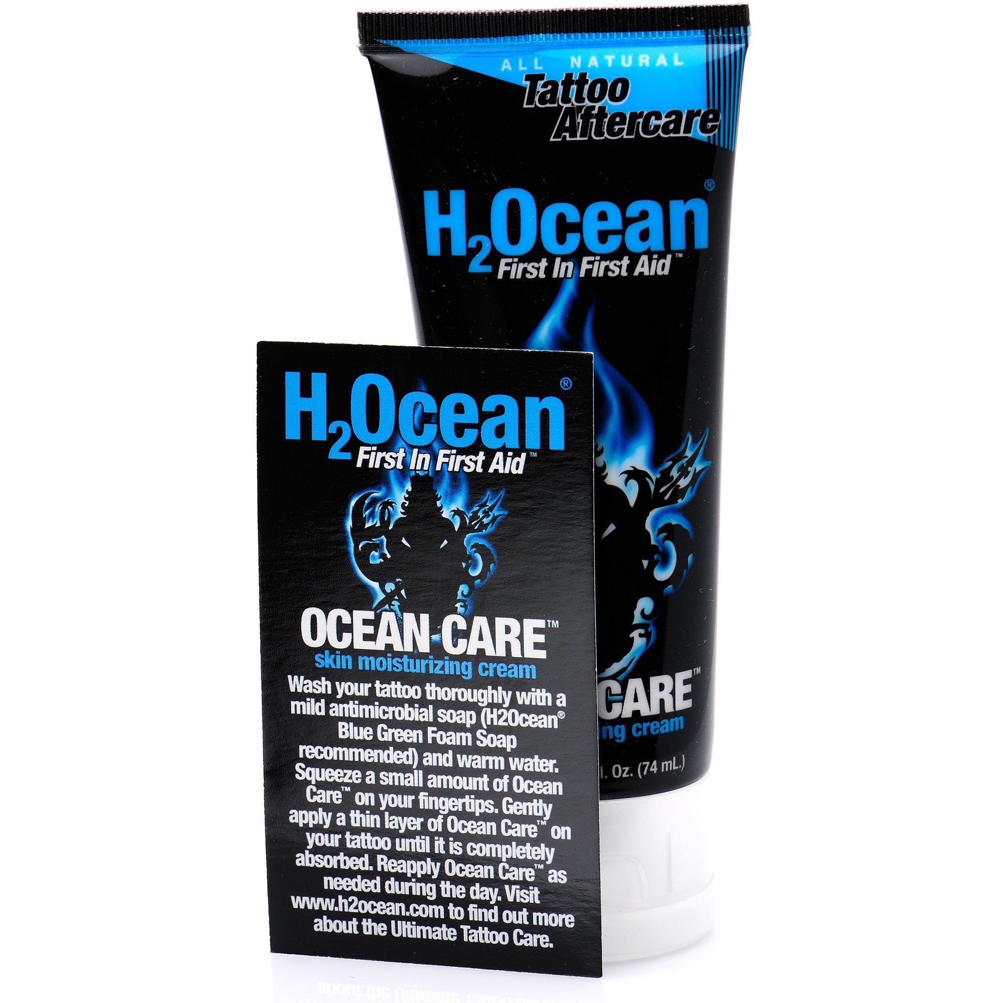 H2Ocean - Tattoo Aftercare Moisturing Cream 2.5oz