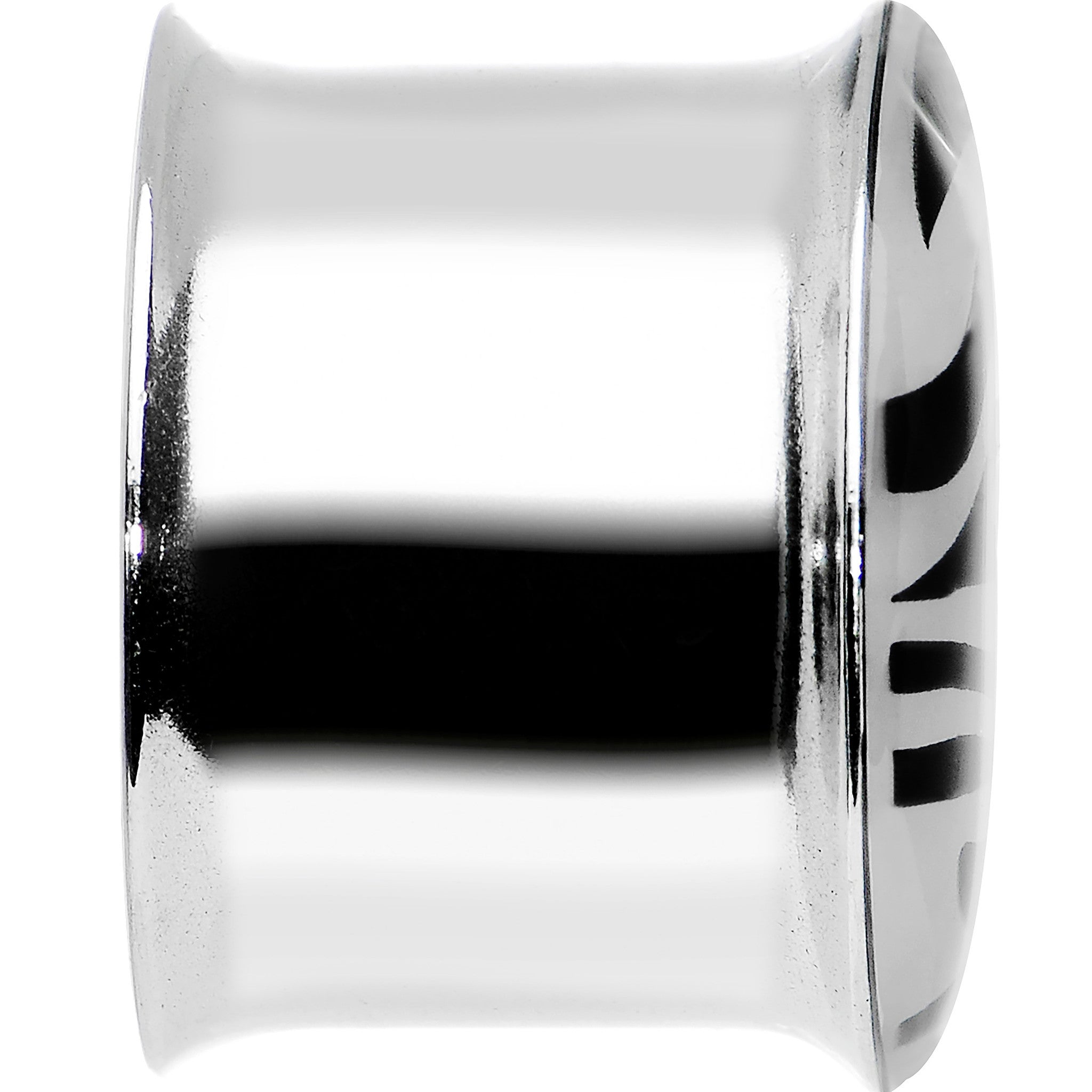 3/4 Stainless Steel Purple Tiger Print Solar Activated Saddle Plug