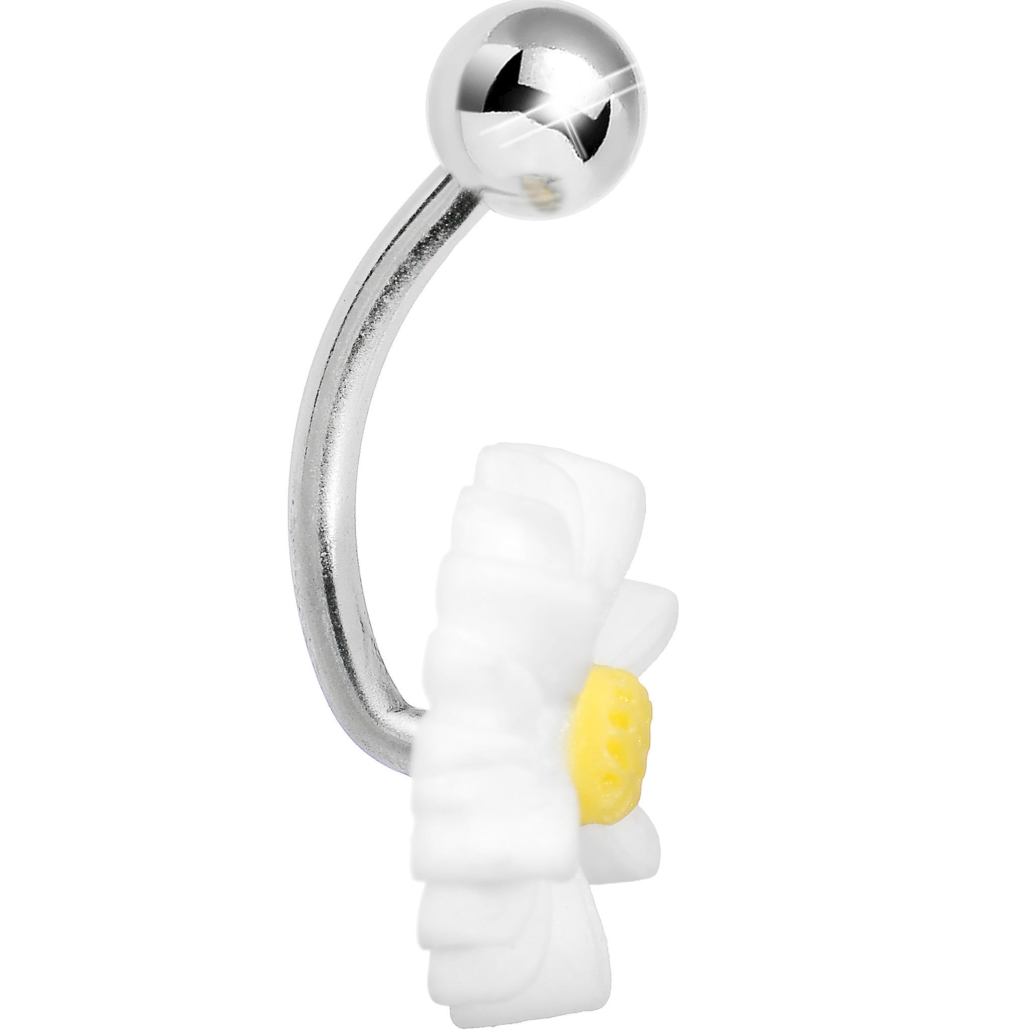 Darling Daisy Flower Belly Ring