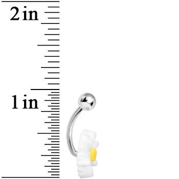 Darling Daisy Flower Belly Ring