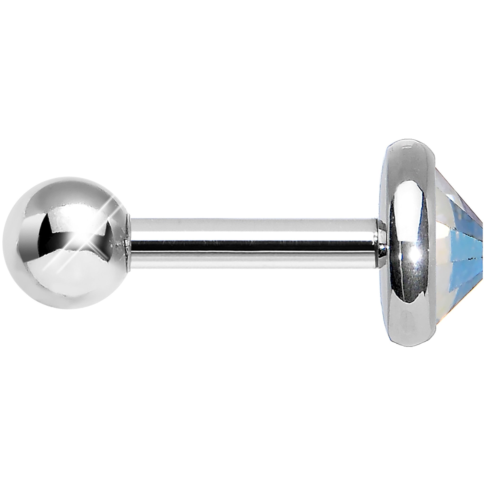 5mm Aurora Gem Tragus Cartilage Barbell Earring