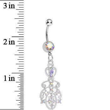 Aurora Gem Elegant Equality Dangle Belly Ring