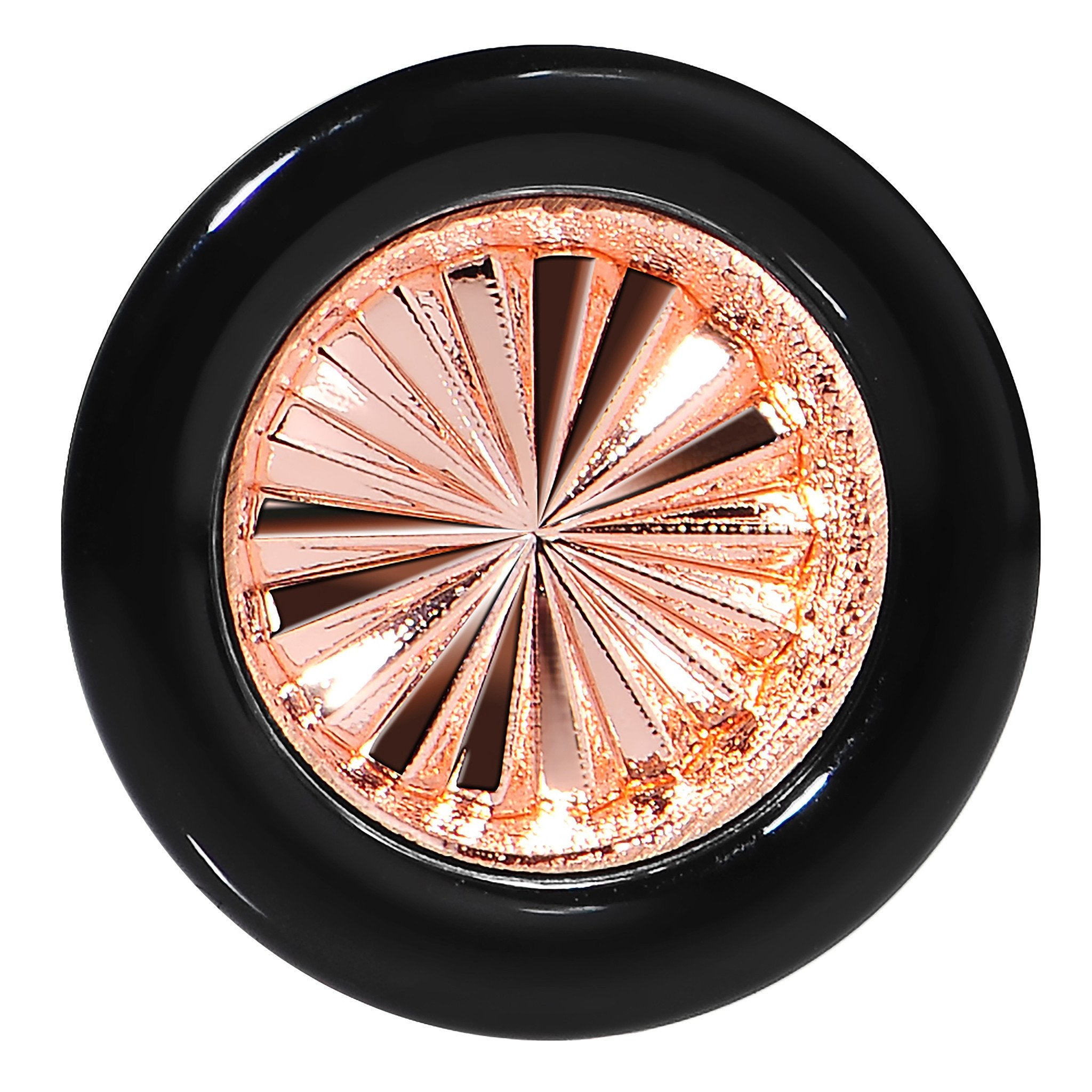 Black Acrylic Pink Flashy Tire Rim Saddle Plug 2G to 20mm