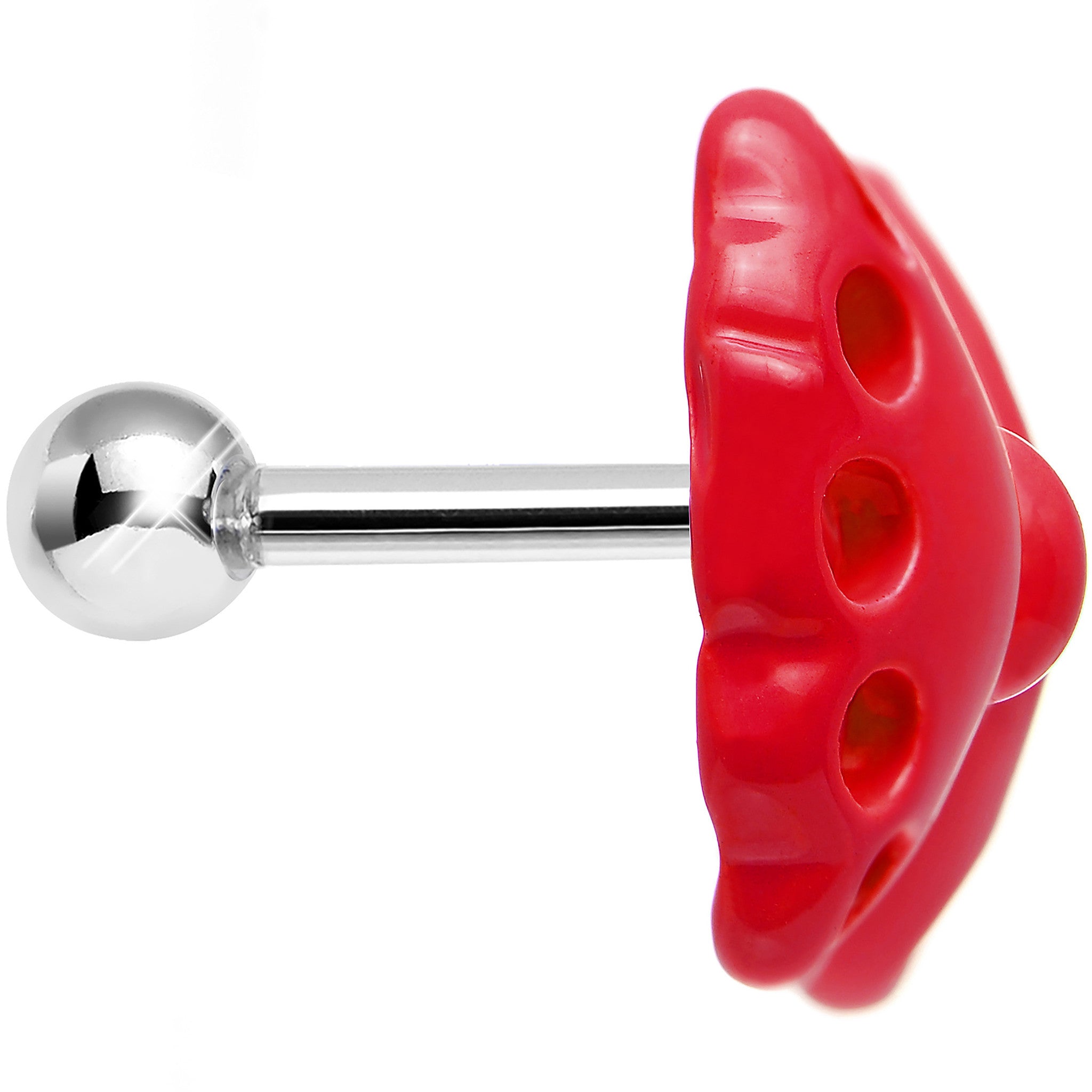 Going to a Party Red Bow Tie Tragus Cartilage Earring