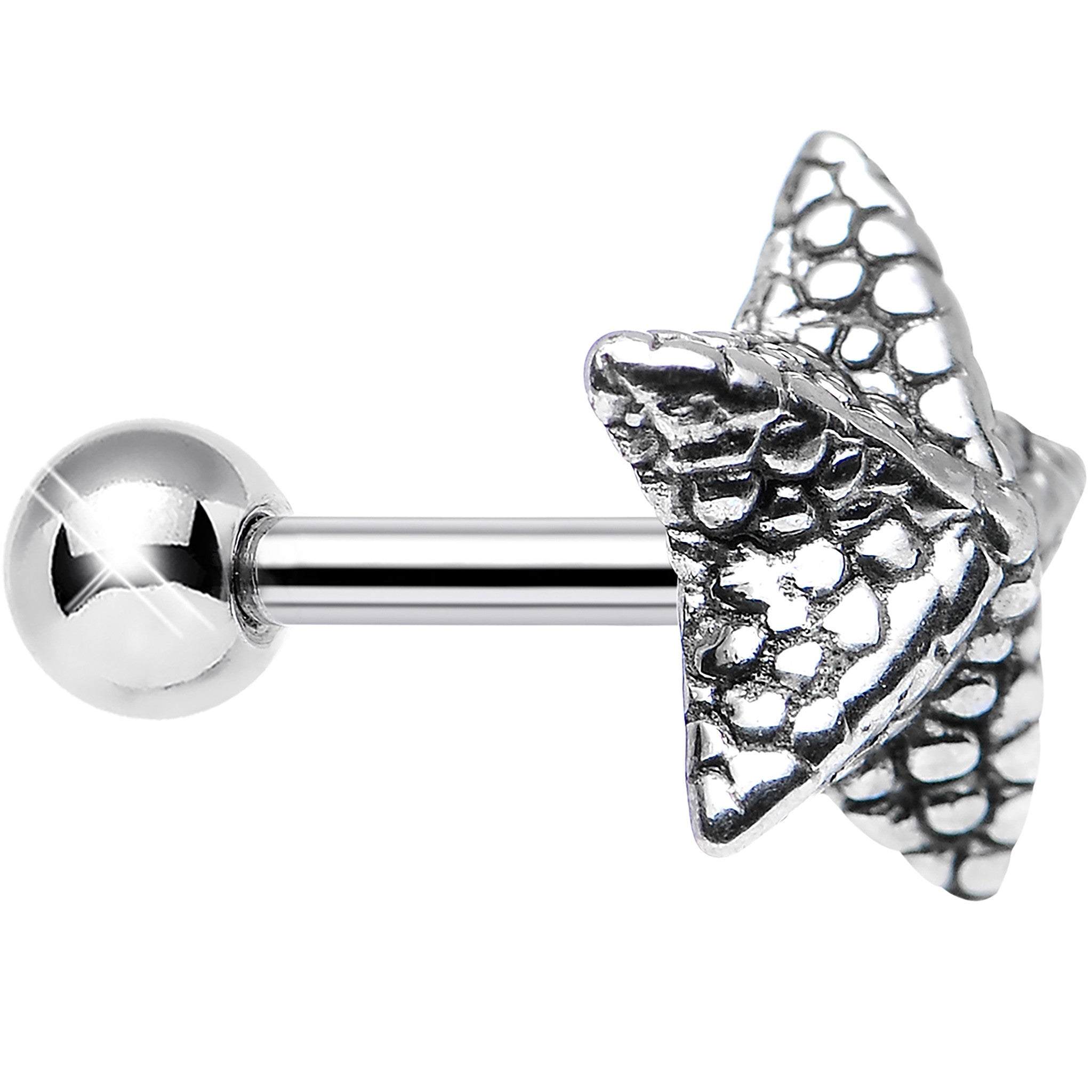 925 Sterling Silver Oceanic Starfish Tragus Cartilage Earring