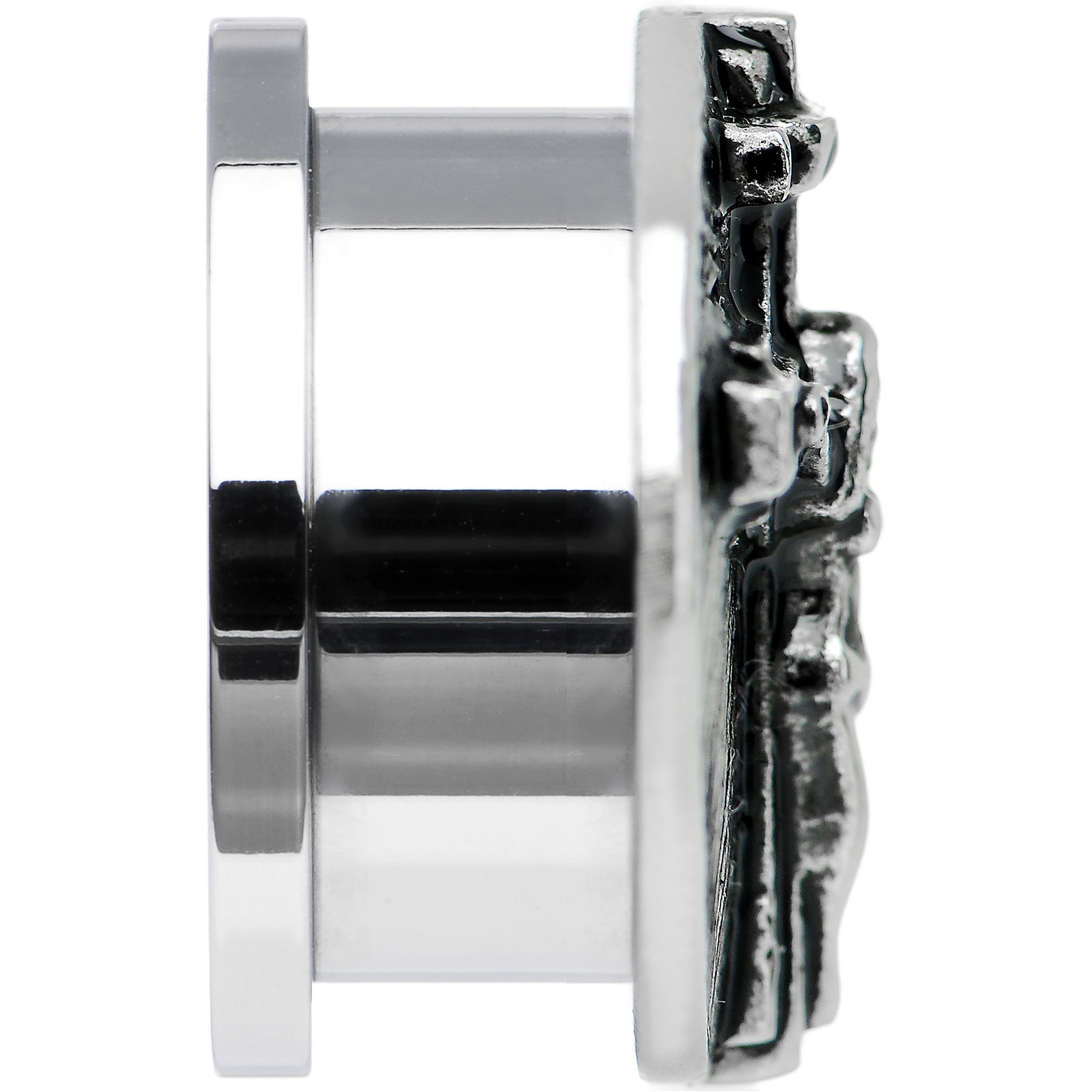 18mm Stainless Steel Jesus on the Cross Screw Fit Plug
