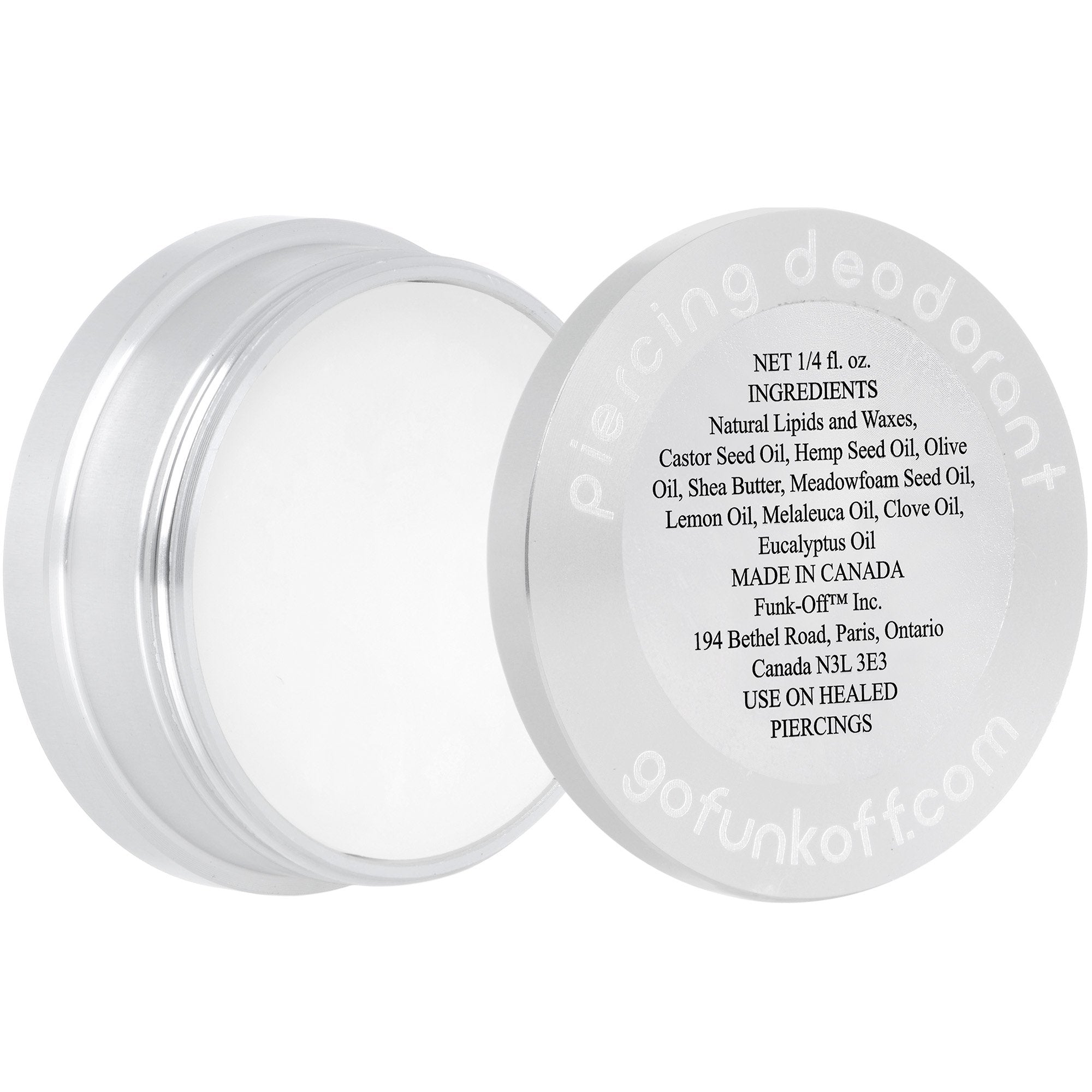 Silver Funk-Off Piercing Deodorant