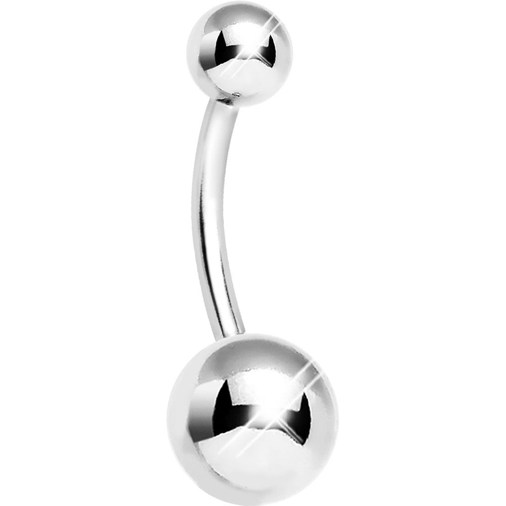 14 Gauge 7/16 Stainless Steel Belly Button Ring