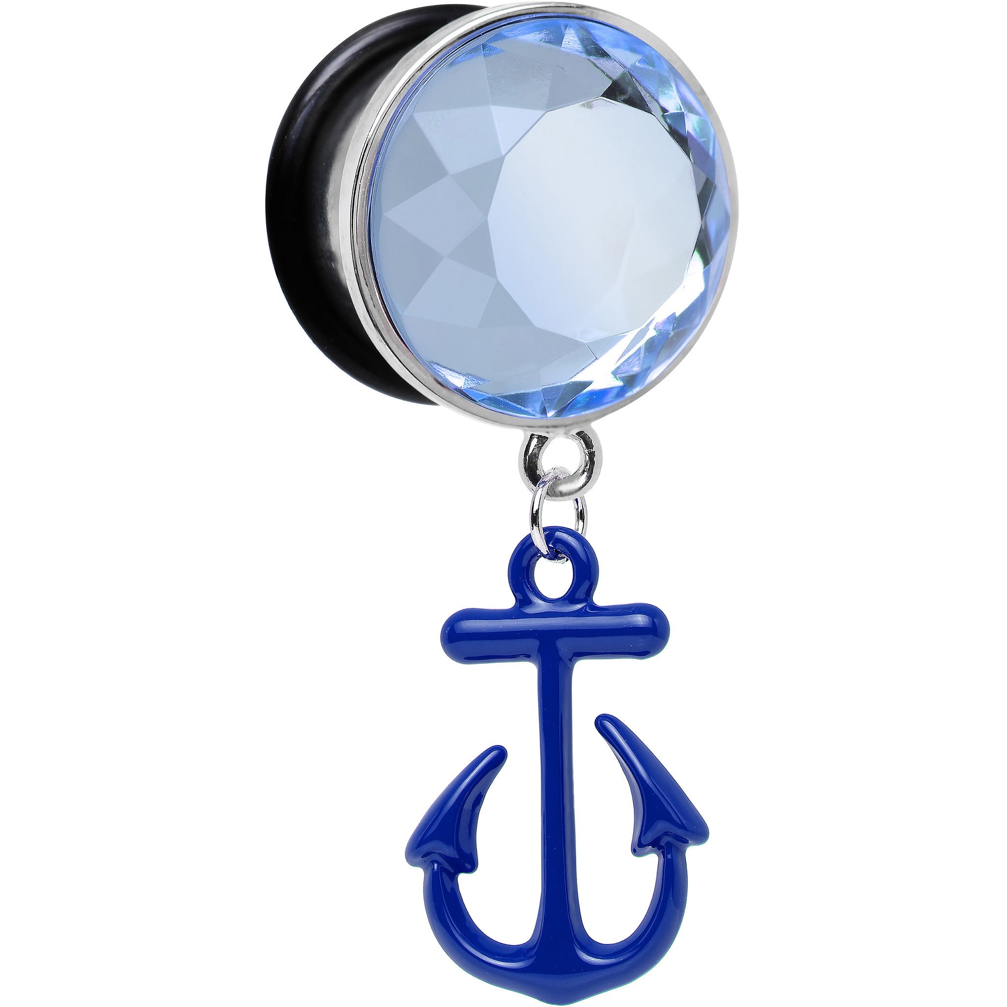 5/8 Blue Dangling Anchor Steel Plug