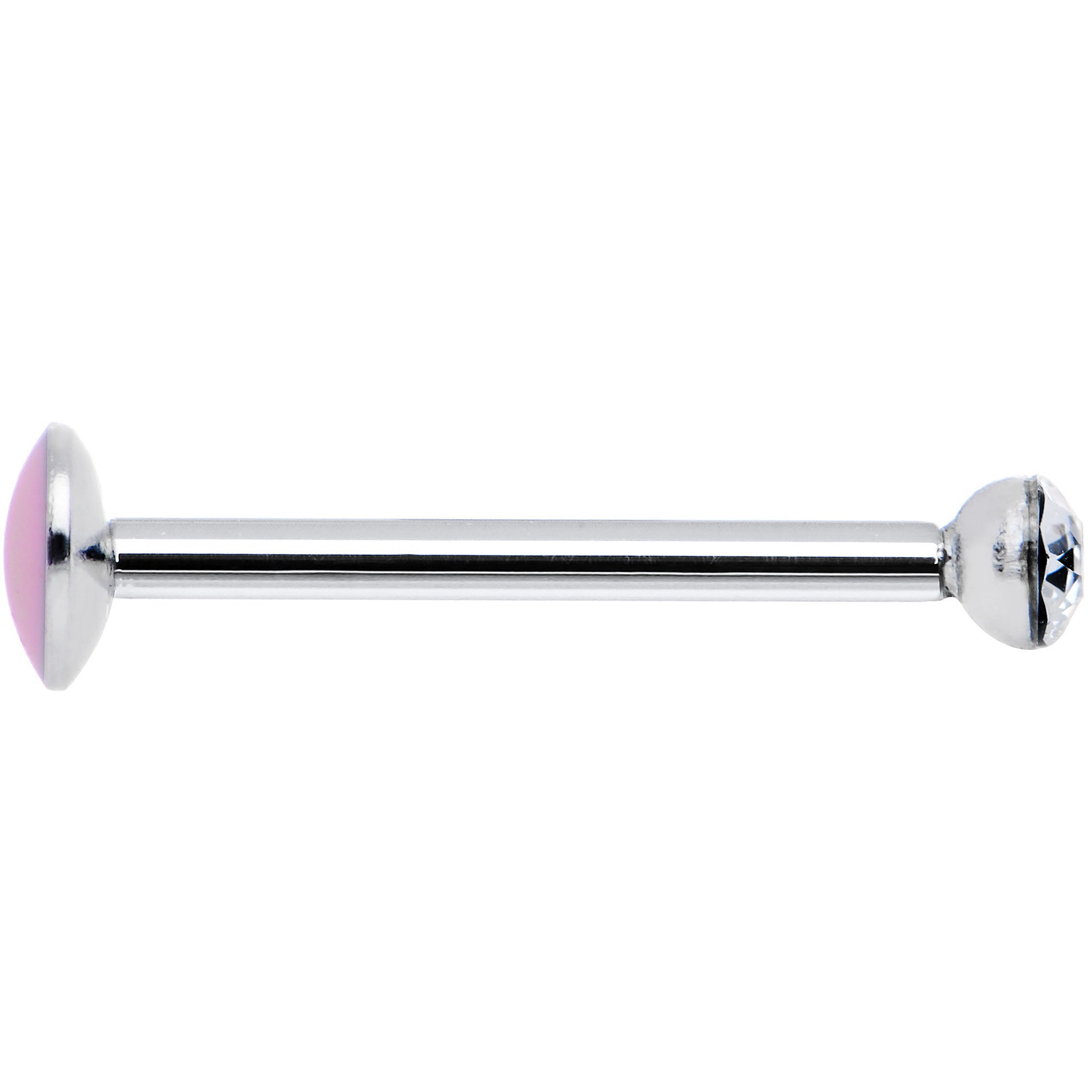 20G 5/16 Handmade Labret Created with Crystals 1.75mm