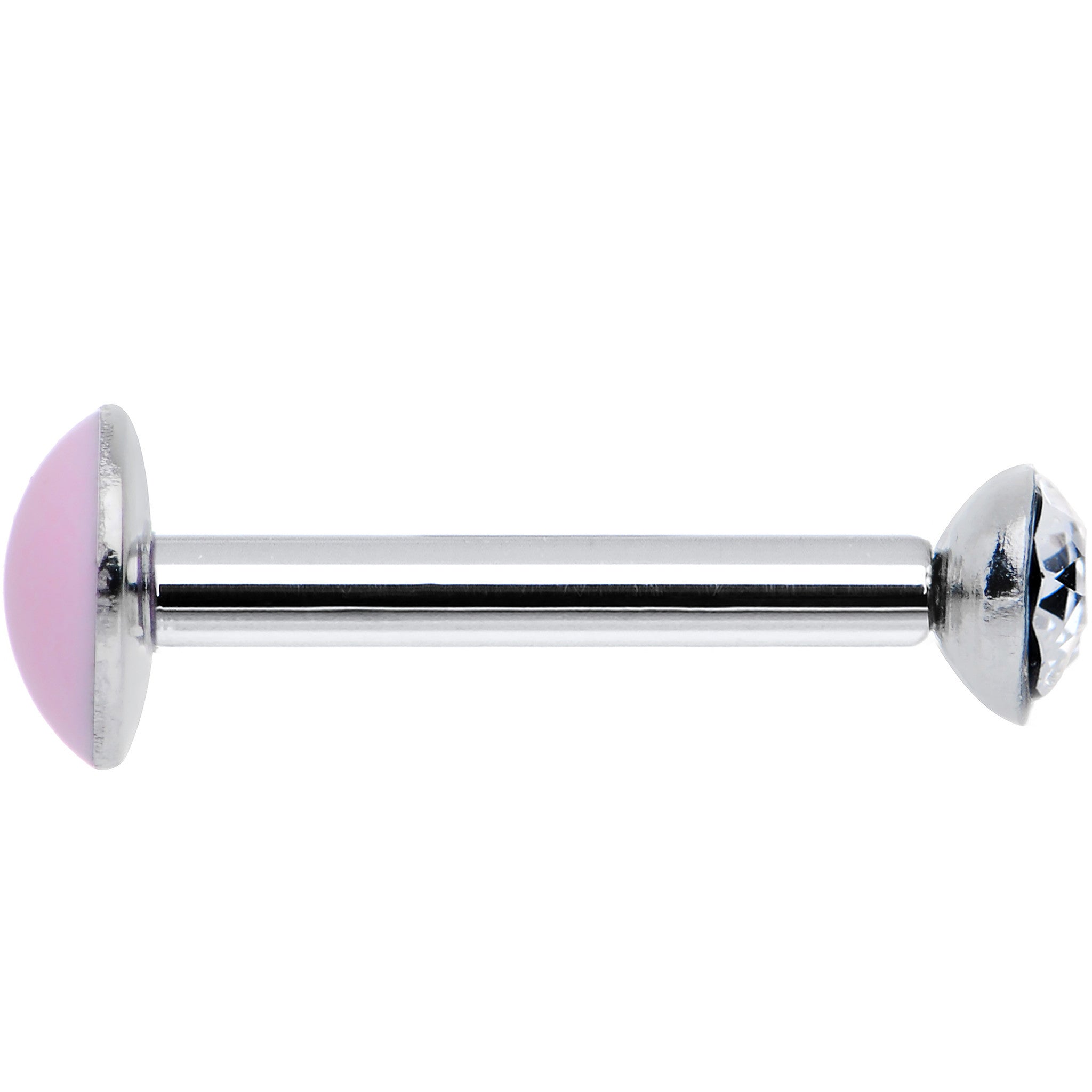 16G 5/16 Handmade Labret Created with Crystals 3mm