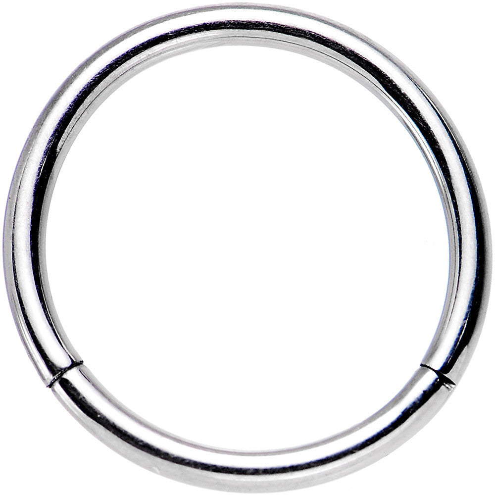 16G 3/8 Stainless Steel Hinged Segment Ring