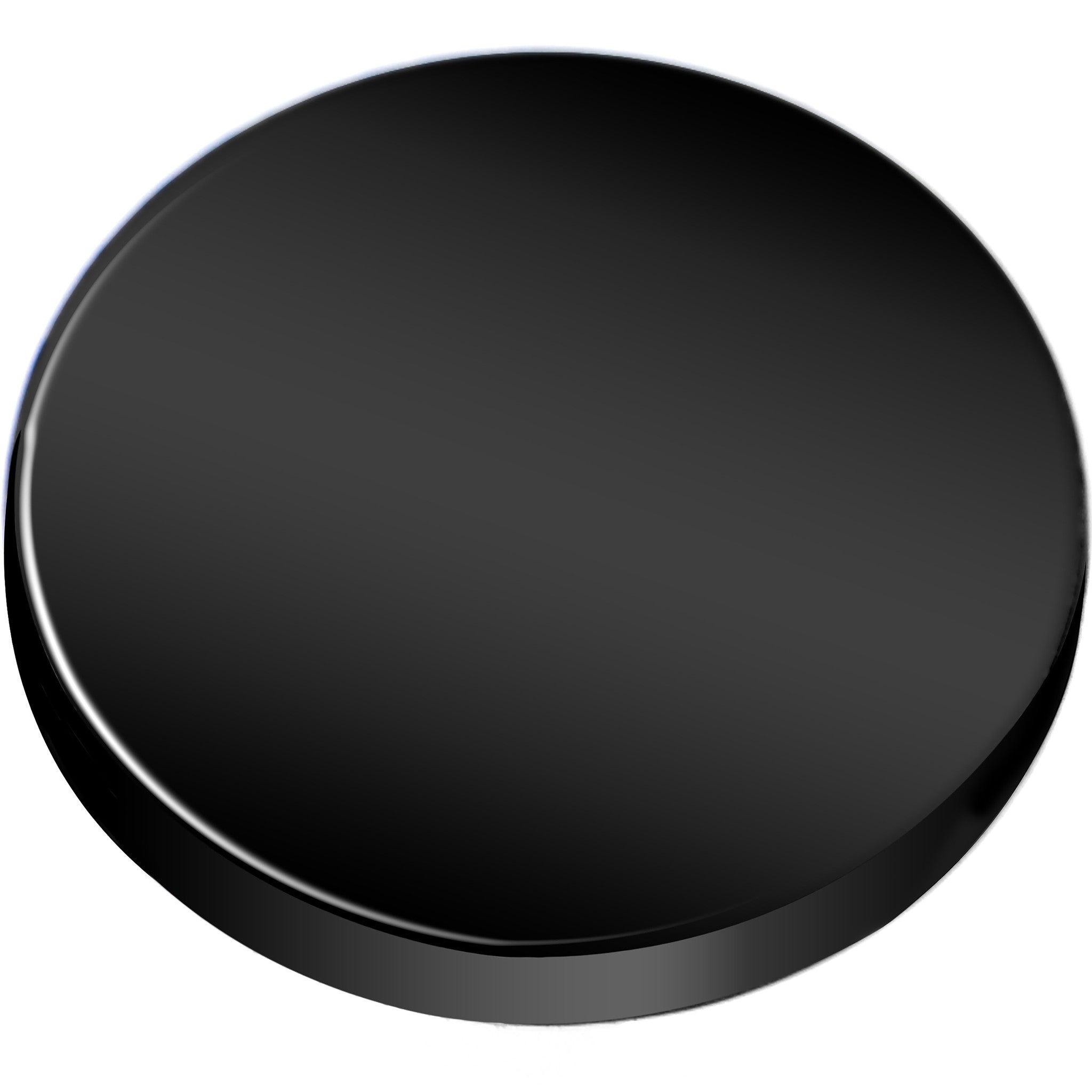 14G Black Titanium IP 4mm Flat Disc Dermal Anchor Top