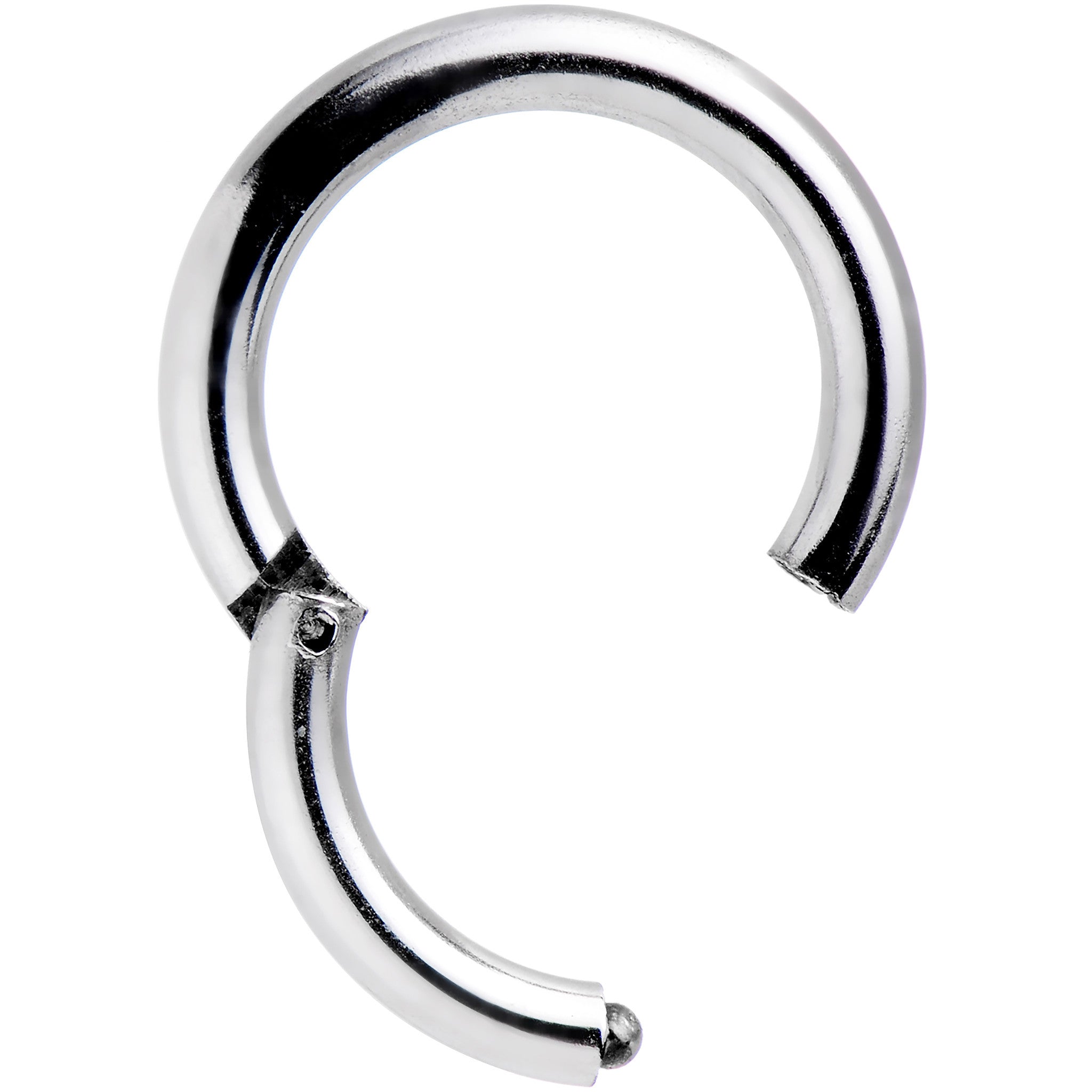 14G 5/16 Stainless Steel Hinged Segment Ring