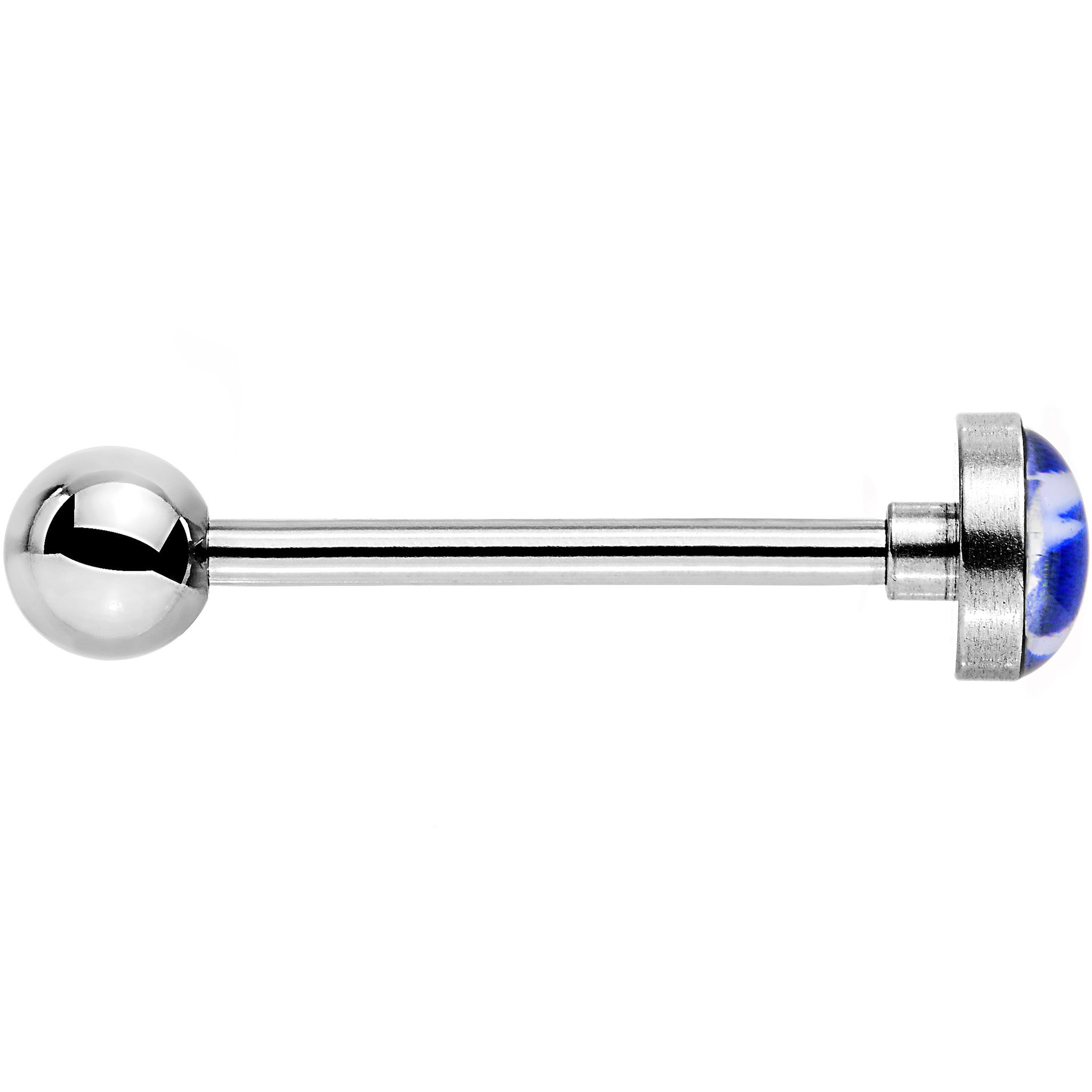 Officially Licensed NHL Tampa Bay Lightning Logo Tongue Ring