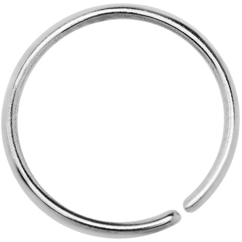 20G 3/8 Annealed Stainless Steel Seamless Circular Ring