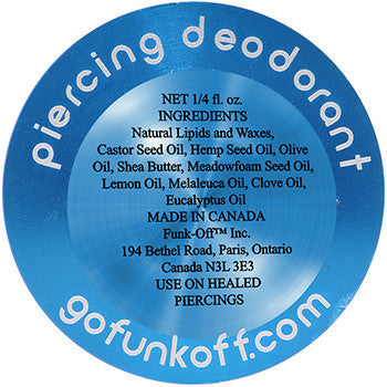 Aqua Funk Off Natural Piercing Deodorant