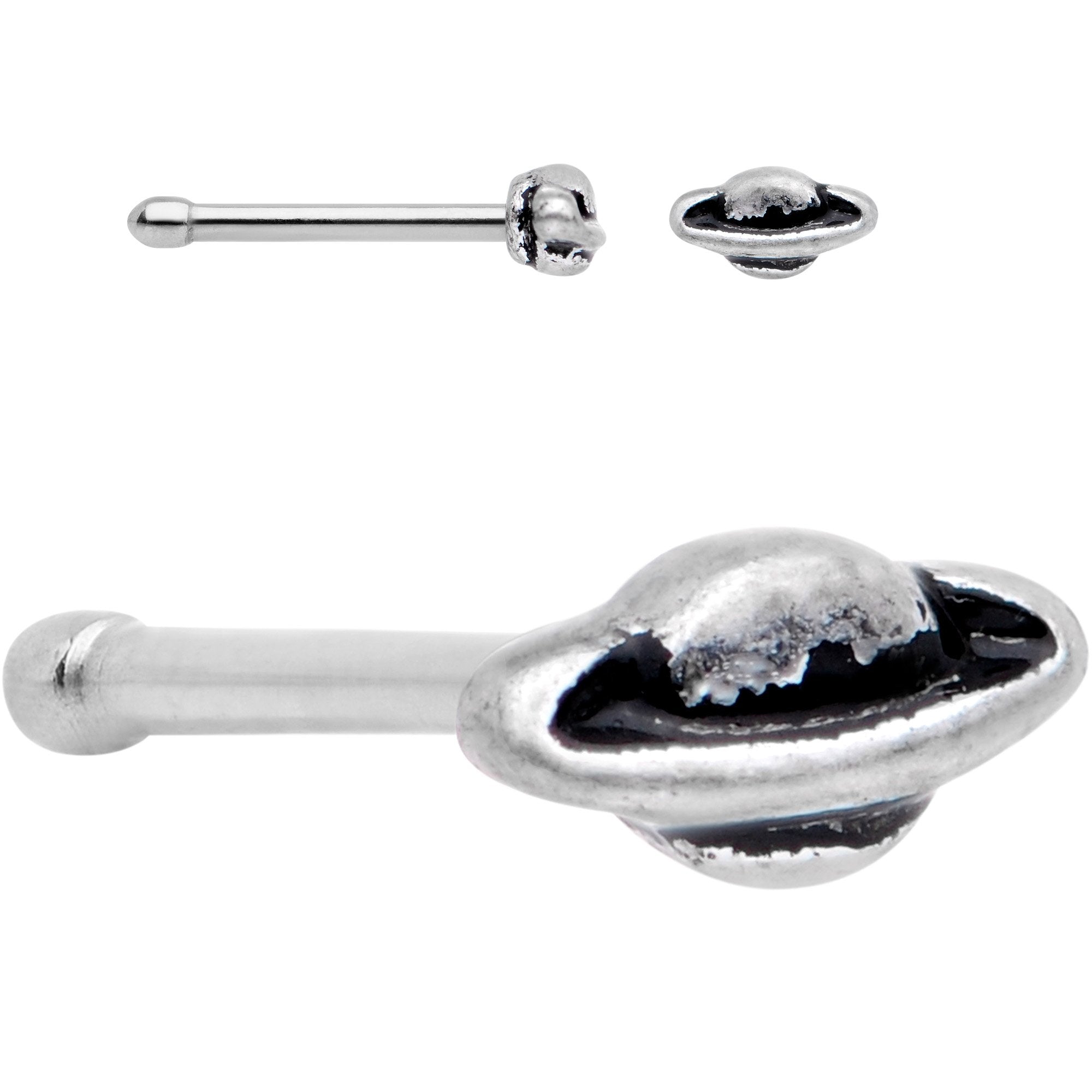 1/4 Clear Gem Cosmic Universe Nose Bone 6 Pack Set