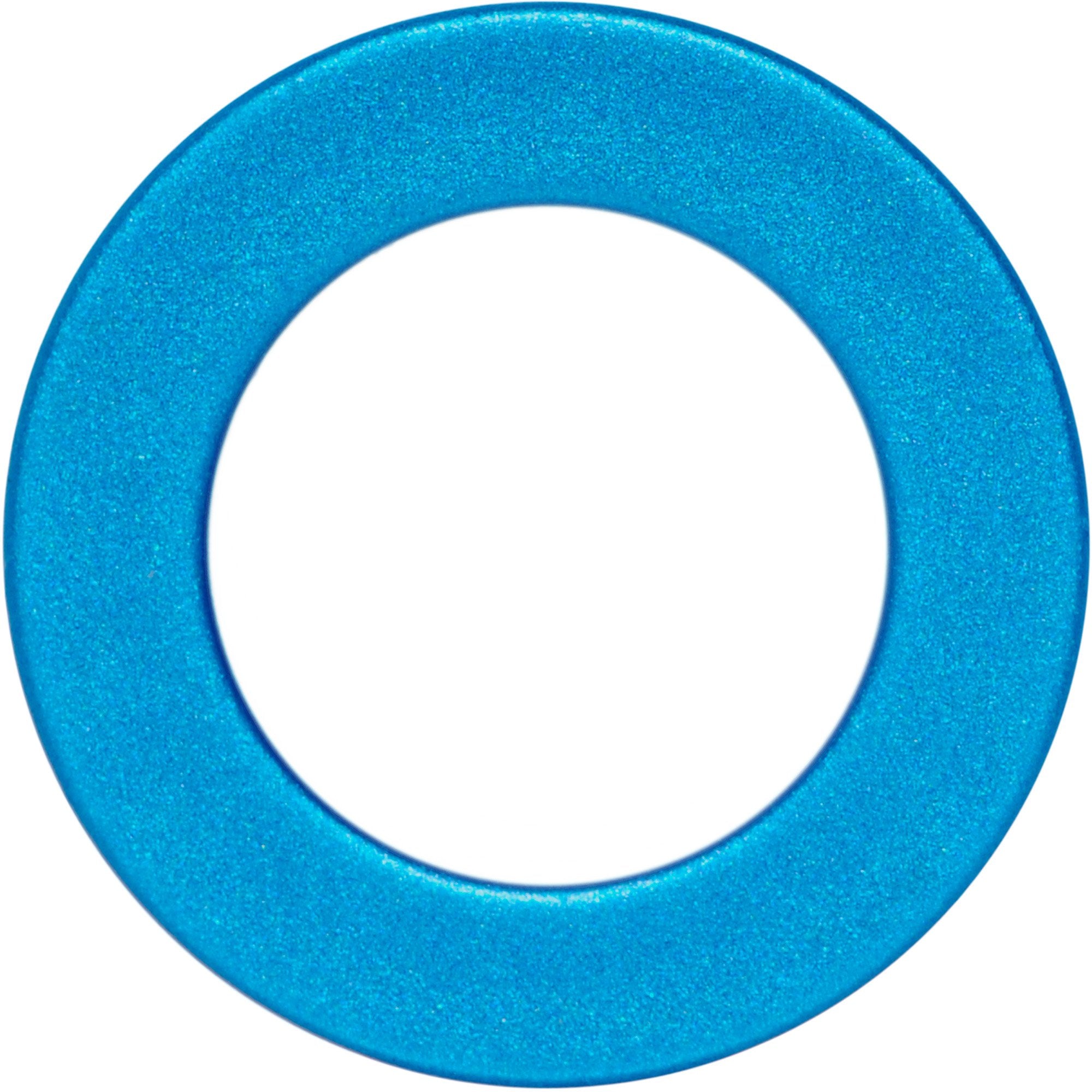 Aqua Matte Silicone Screw Fit Tunnel Plug Set 6mm to 25mm