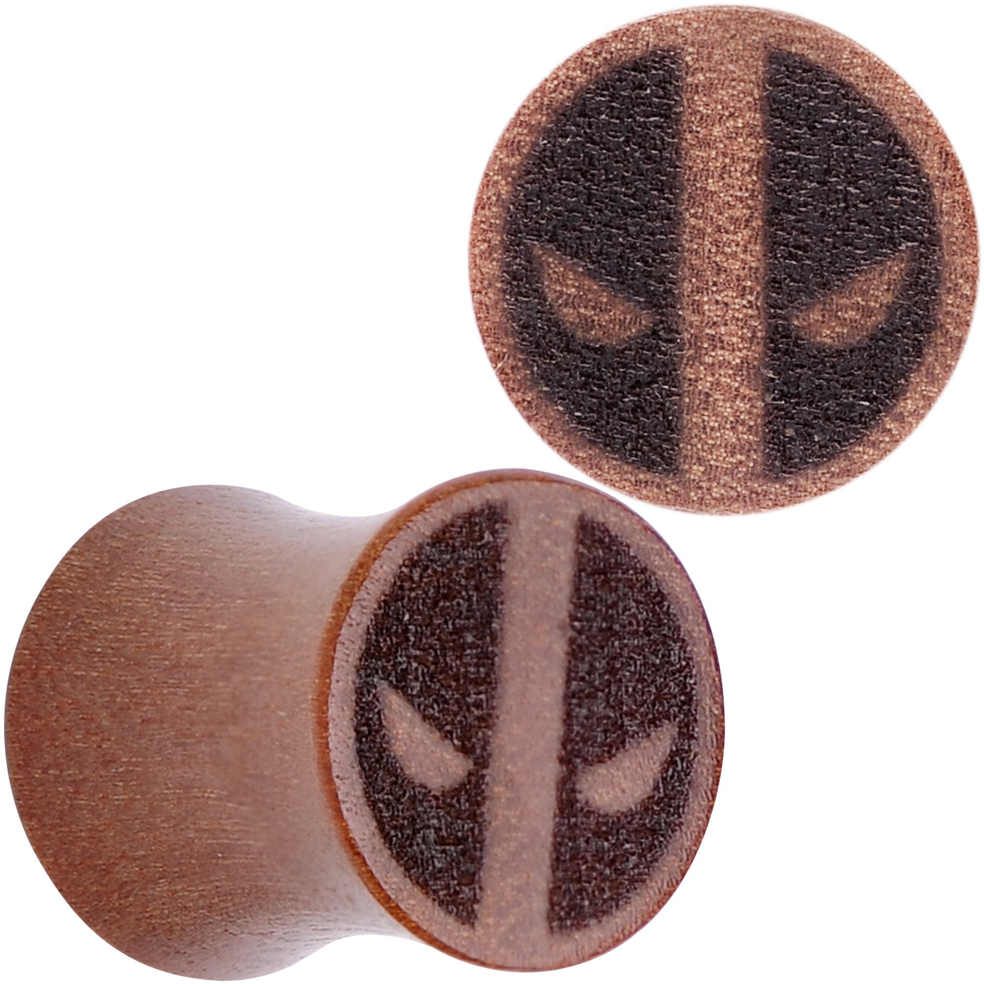 Licensed Marvel Deadpool Sawo Wood Saddle Plug Set