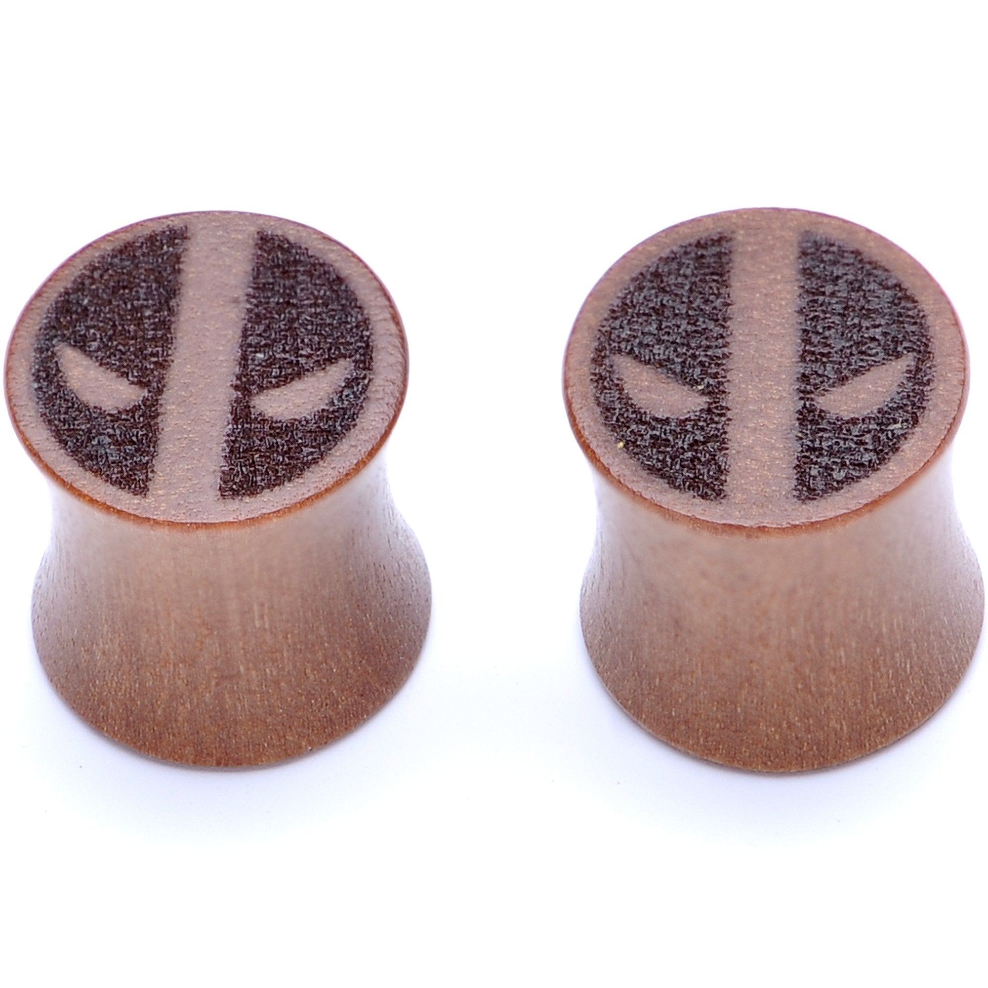 Licensed Marvel Deadpool Sawo Wood Saddle Plug Set