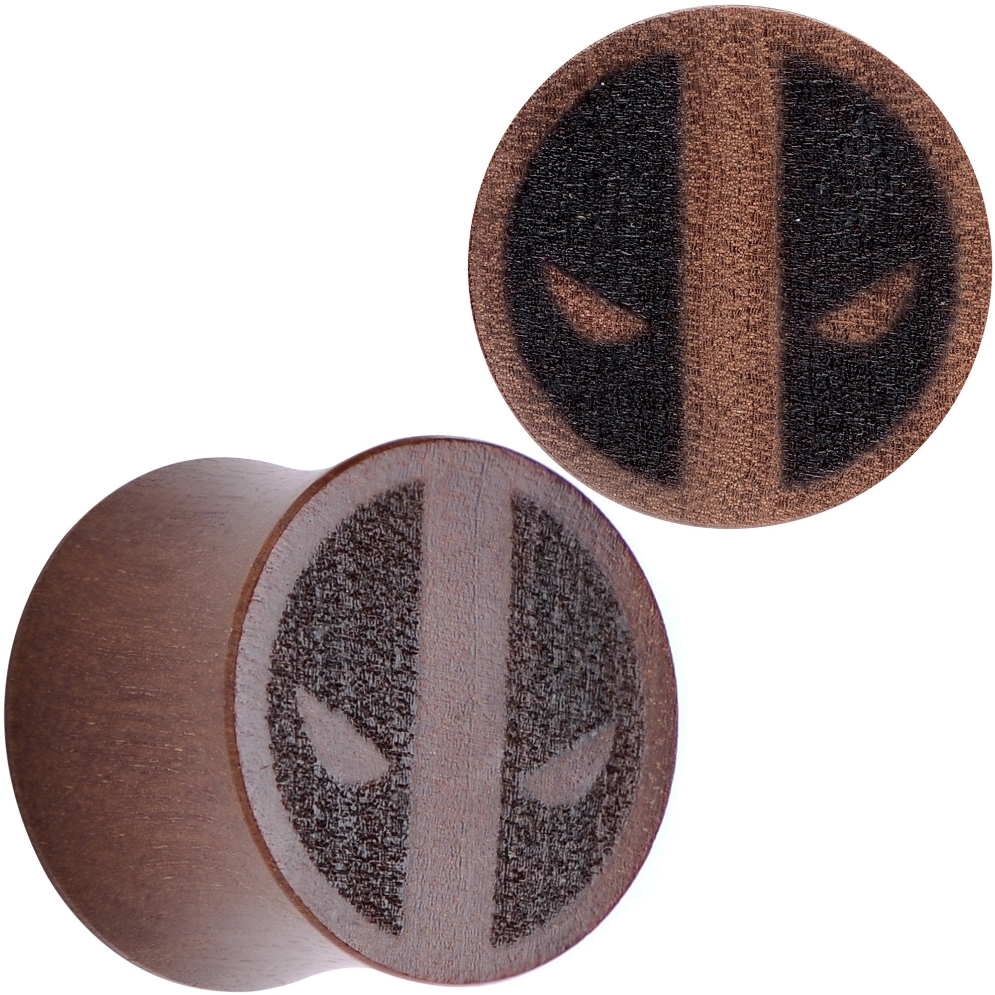 Licensed Marvel Deadpool Sawo Wood Saddle Plug Set