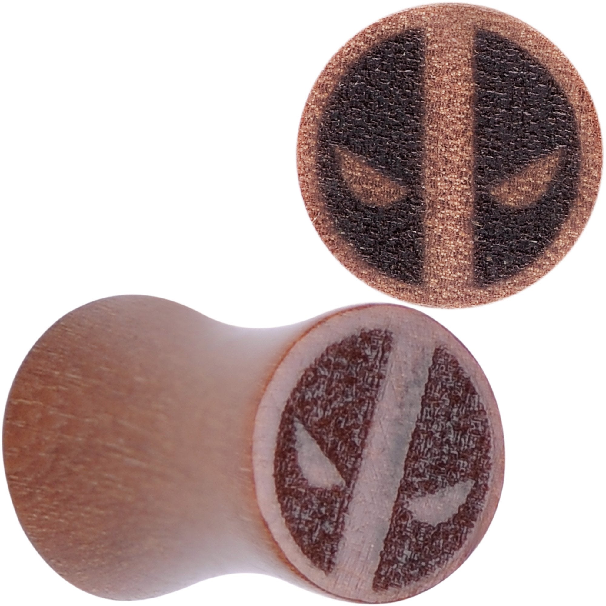 Licensed Marvel Deadpool Sawo Wood Saddle Plug Set