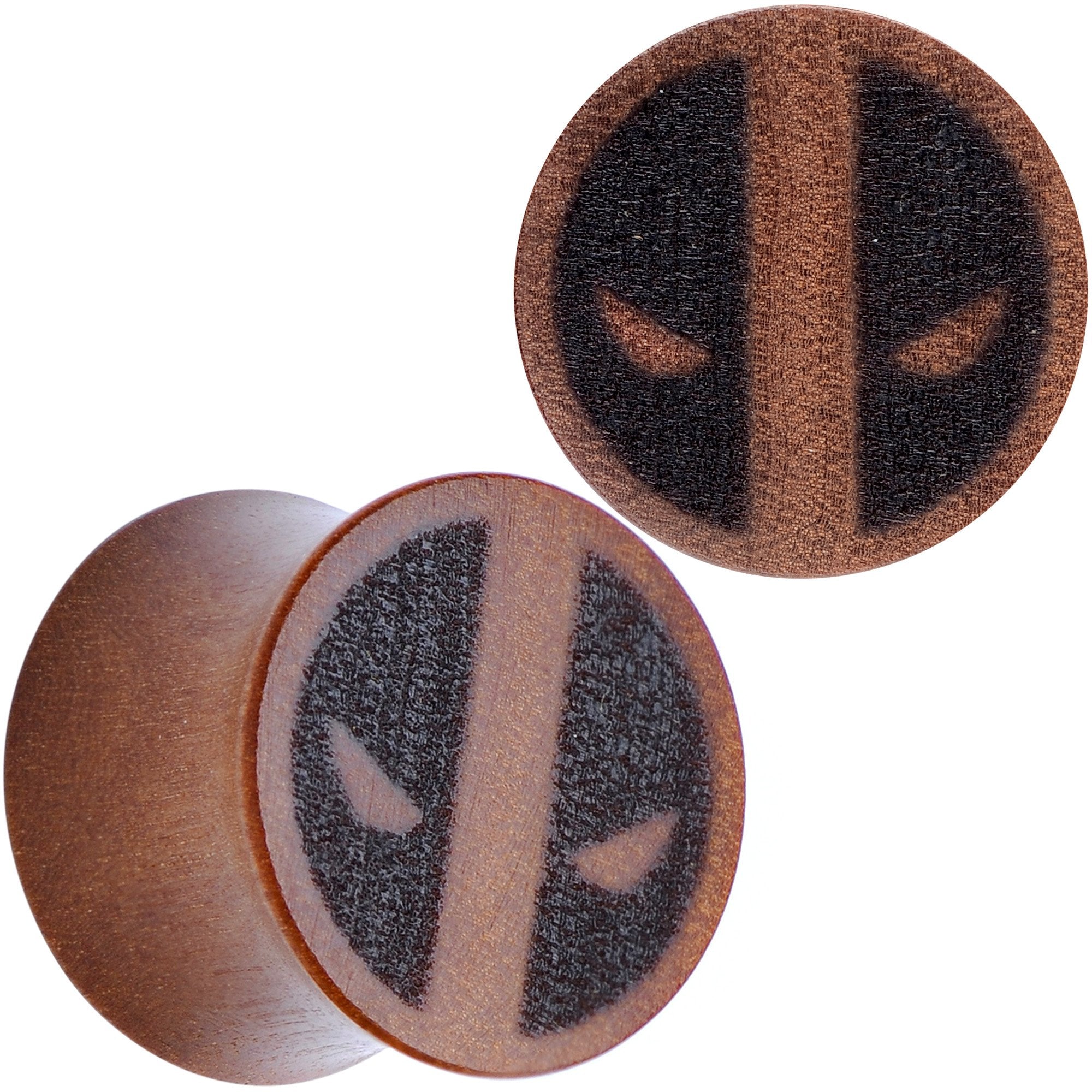 Licensed Marvel Deadpool Sawo Wood Saddle Plug Set
