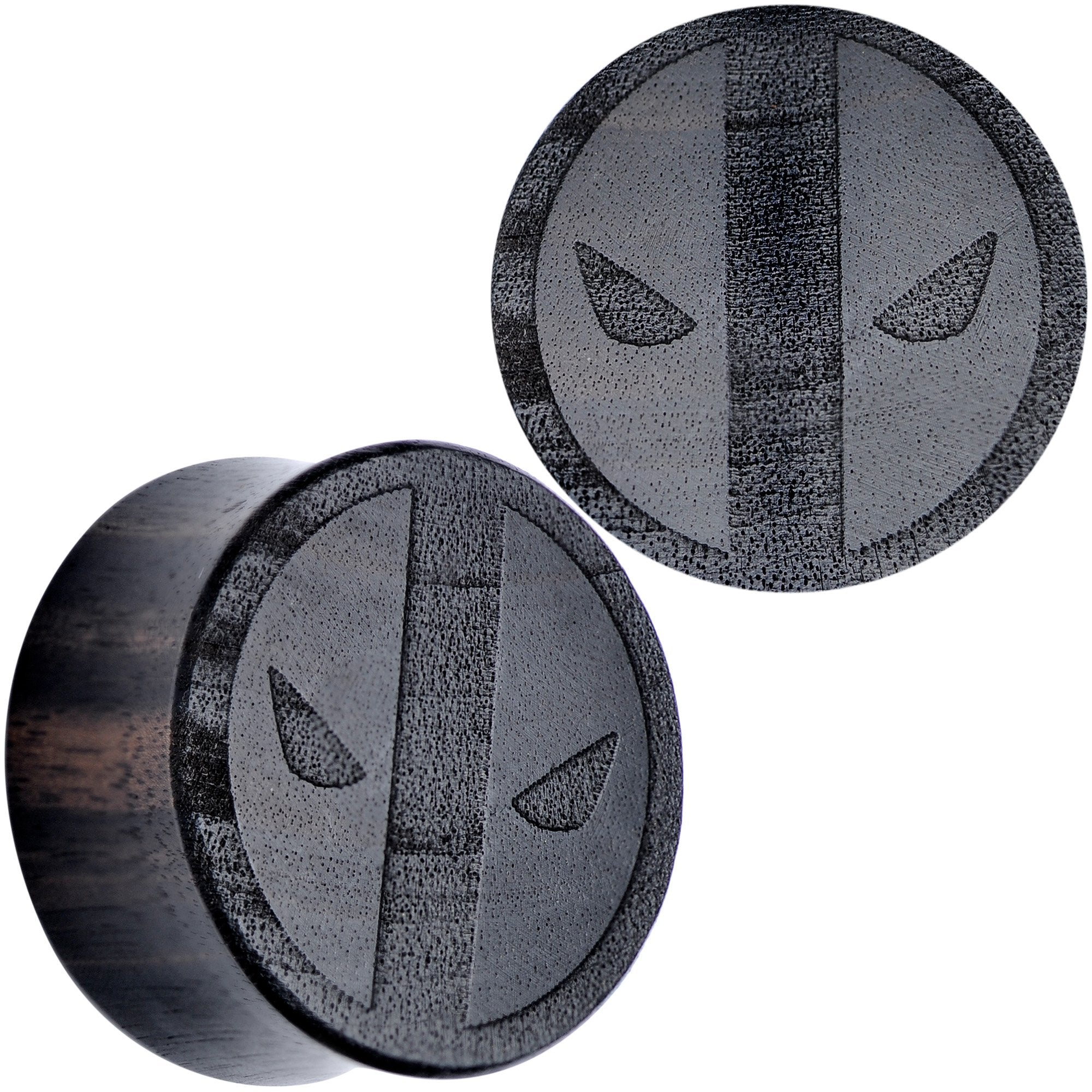 Licensed Marvel Deadpool Iron Wood Saddle Plug Set