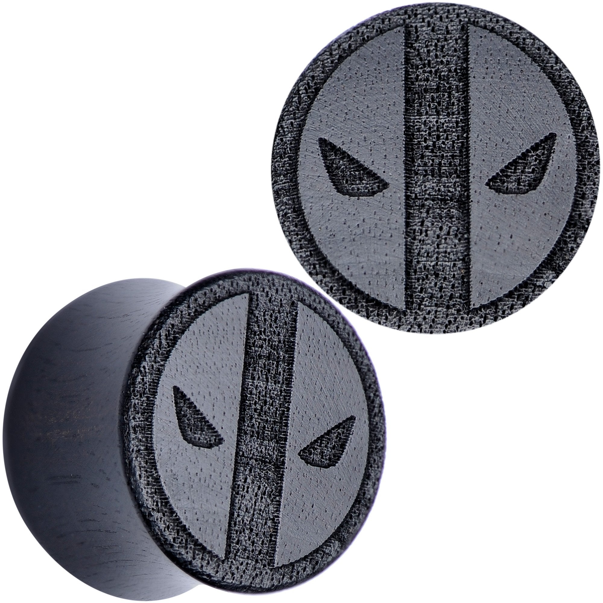 Licensed Marvel Deadpool Iron Wood Saddle Plug Set