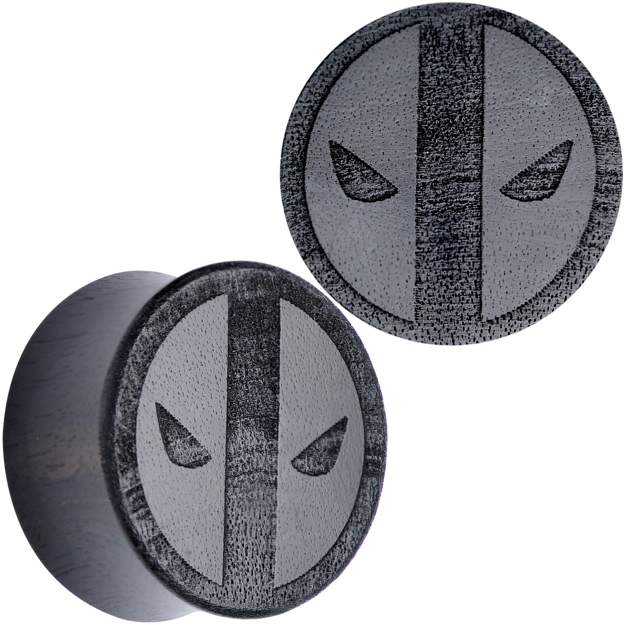 Licensed Marvel Deadpool Iron Wood Saddle Plug Set
