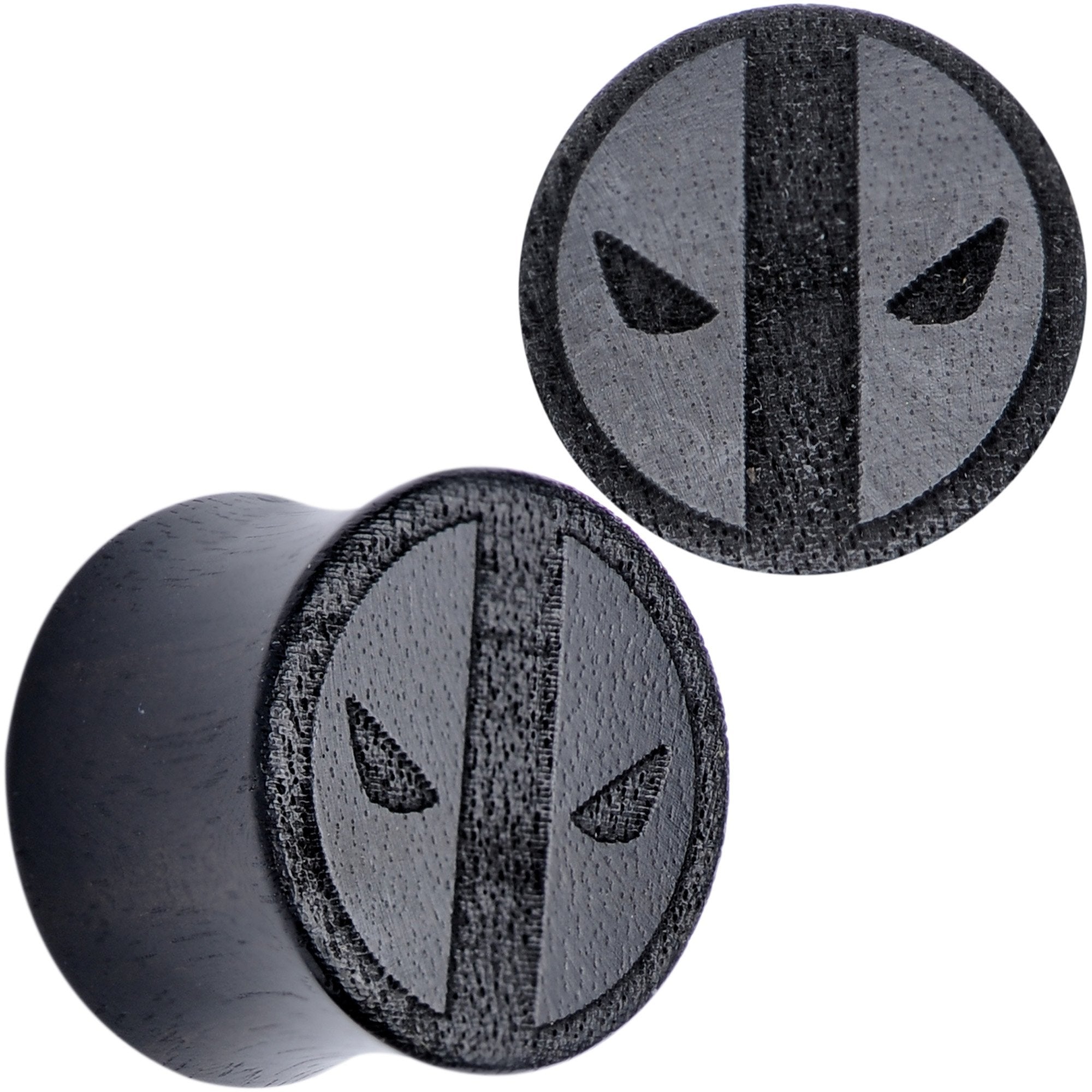Licensed Marvel Deadpool Iron Wood Saddle Plug Set