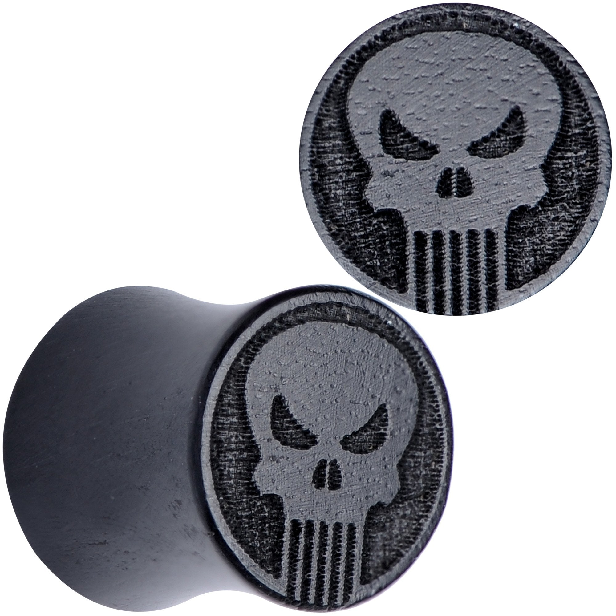 Licensed Marvel Punisher Iron Wood Saddle Plug Set