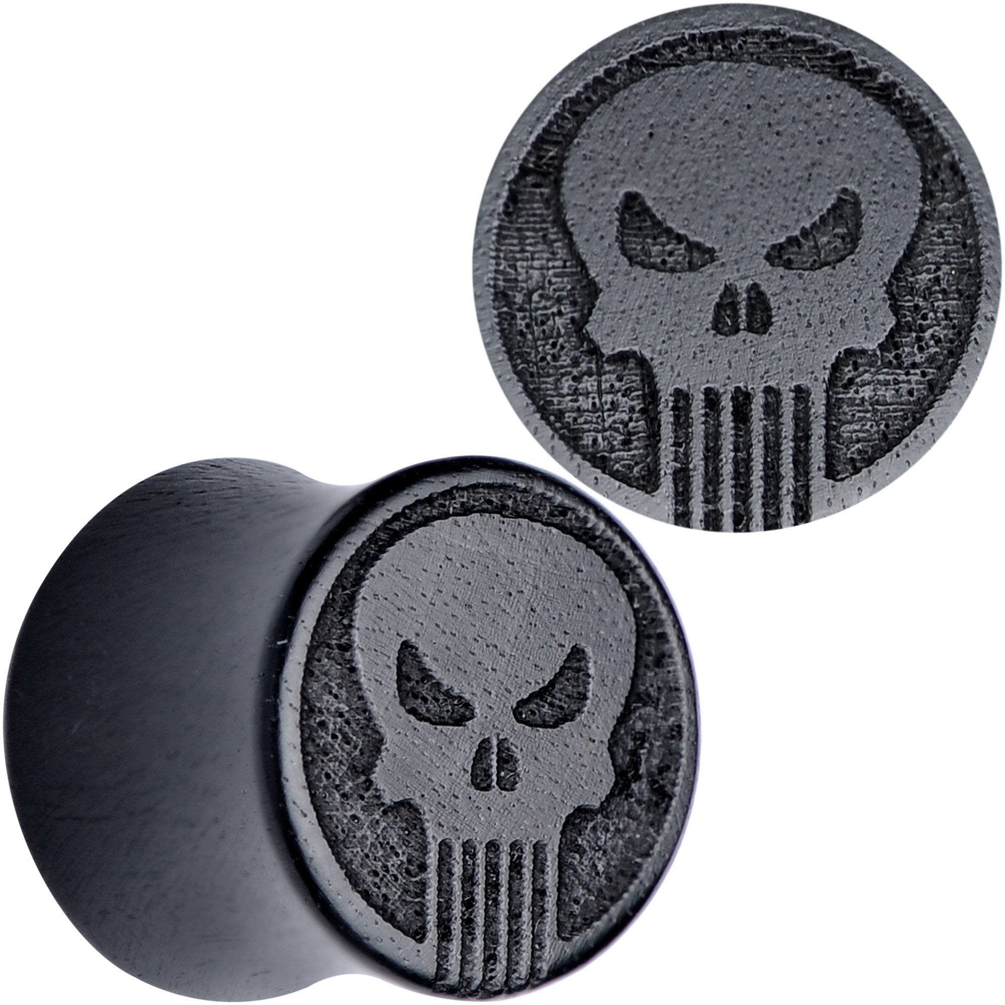 Licensed Marvel Punisher Iron Wood Saddle Plug Set