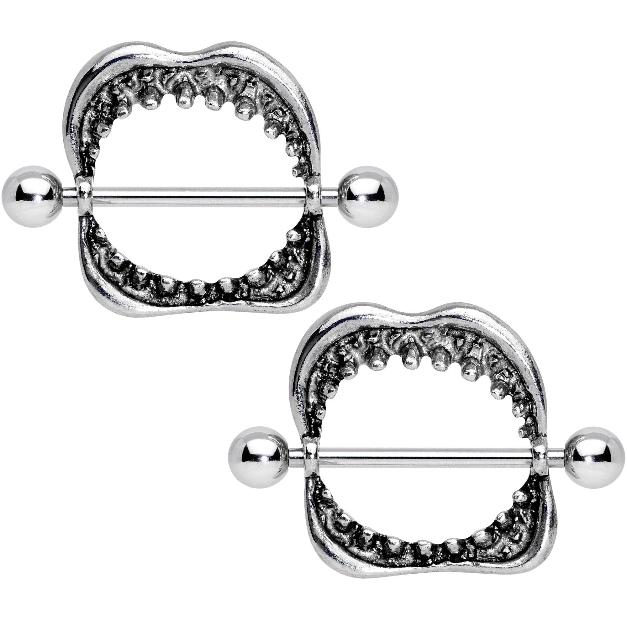 14G 7/8Chomp Chomp Chomp Nipple Shield Set