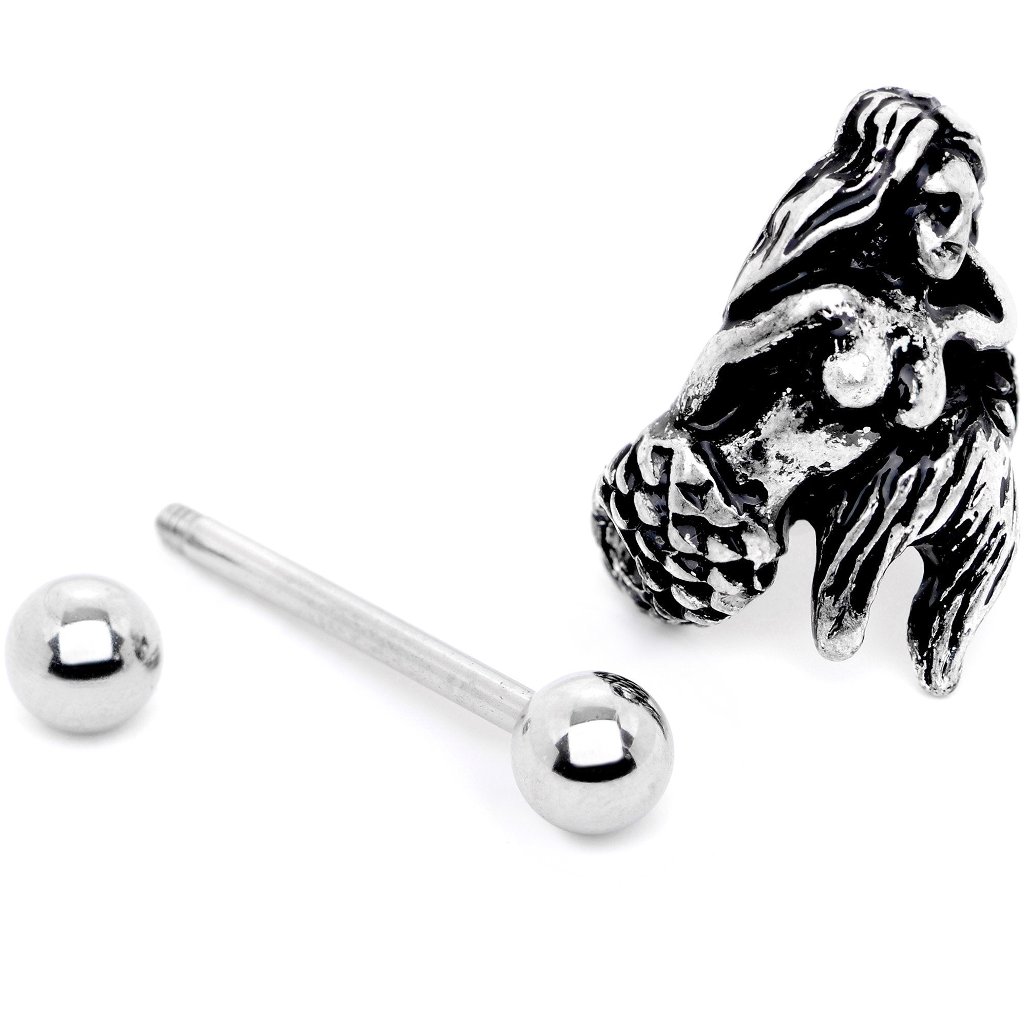 16G 1/2 Mermaids Embrace Cuff Cartilage Earring