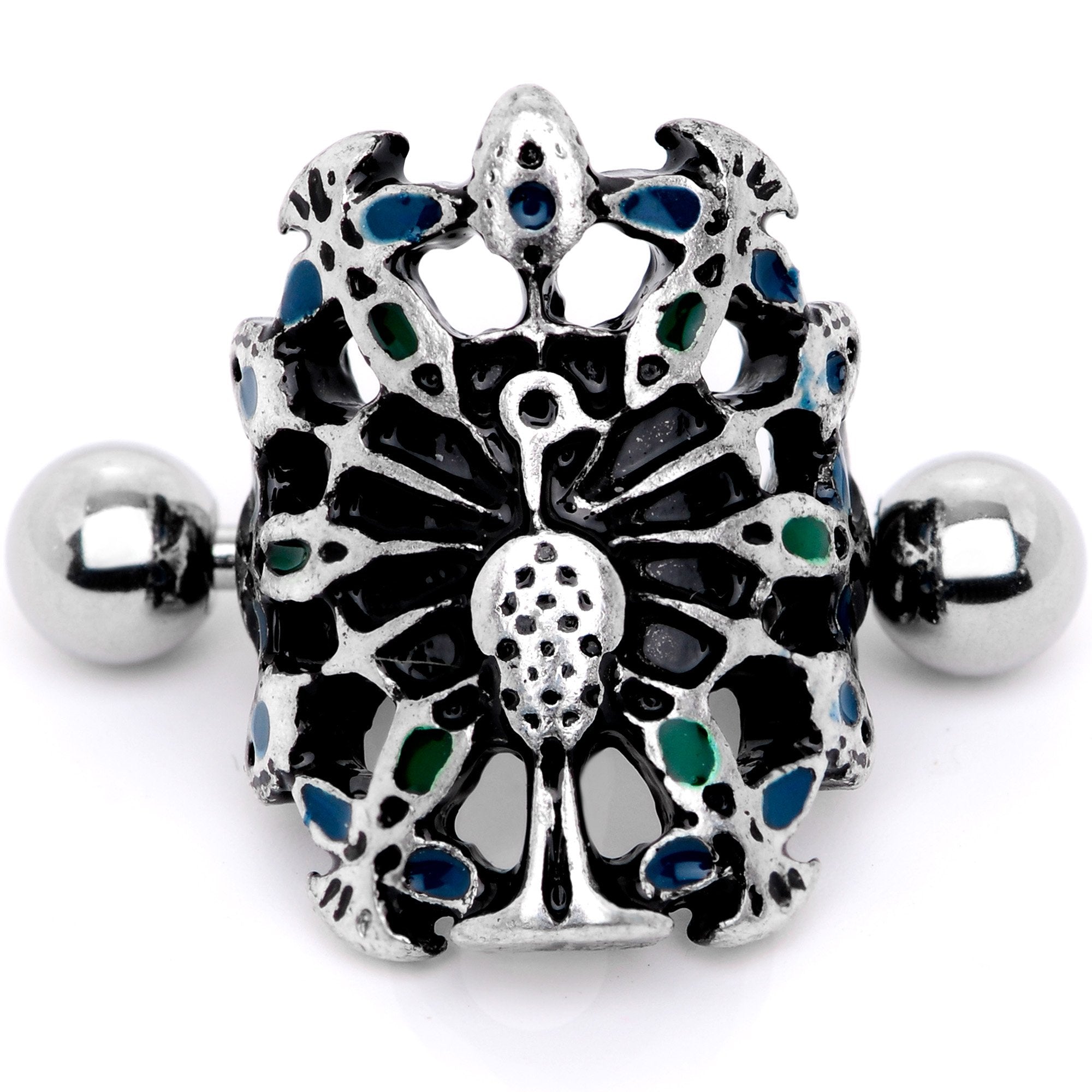 16G 1/2 Crazy Thanksgiving Turkey Cuff Cartilage Earring