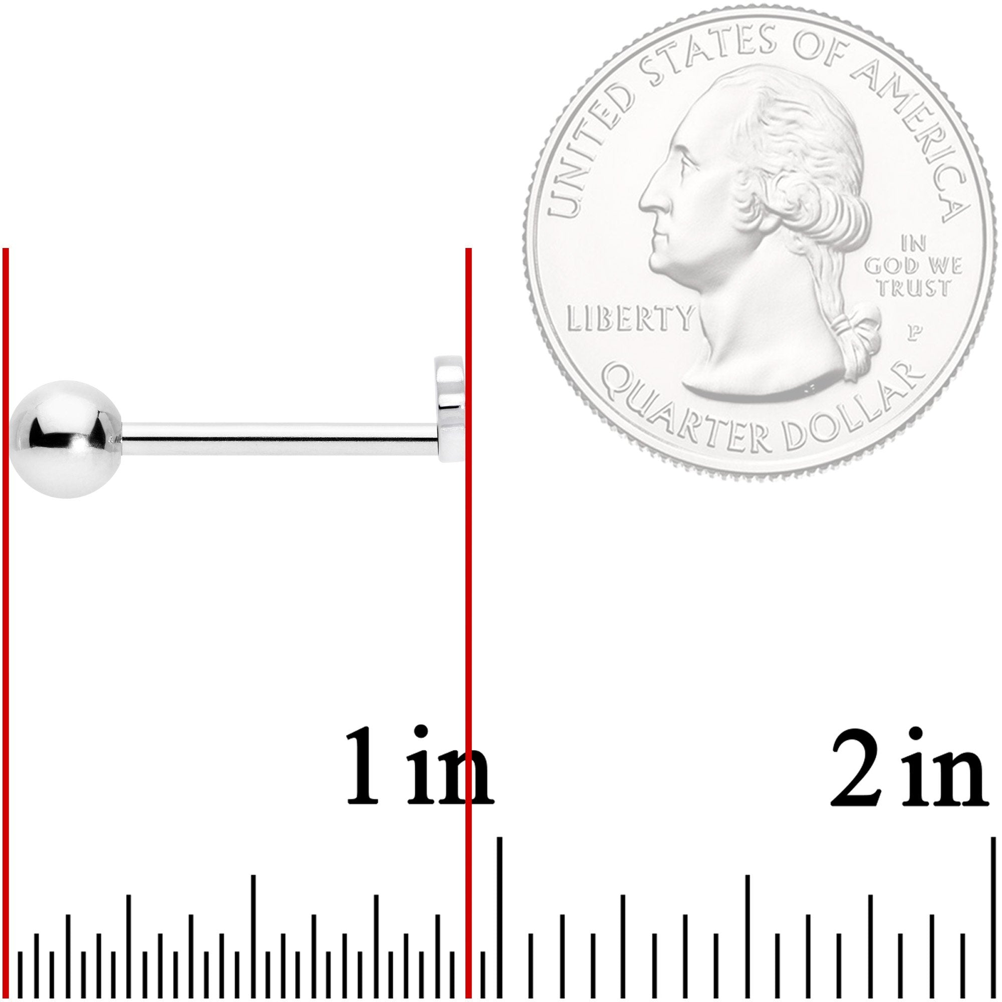 Openwork Planet Saturn Barbell Tongue Ring