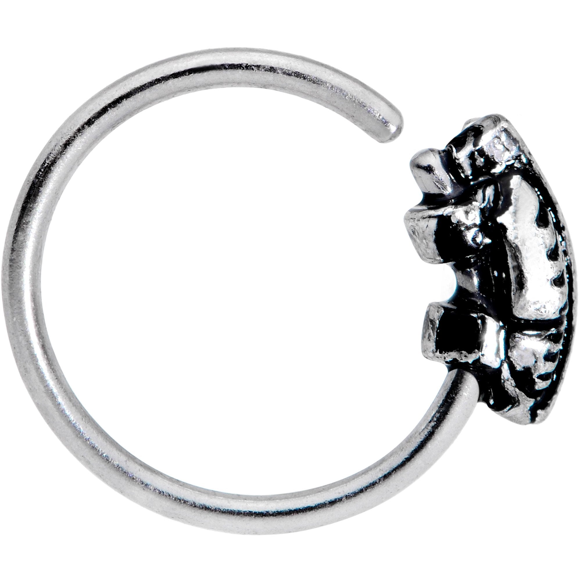 20G 5/16 Feather Seamless Circular Ring