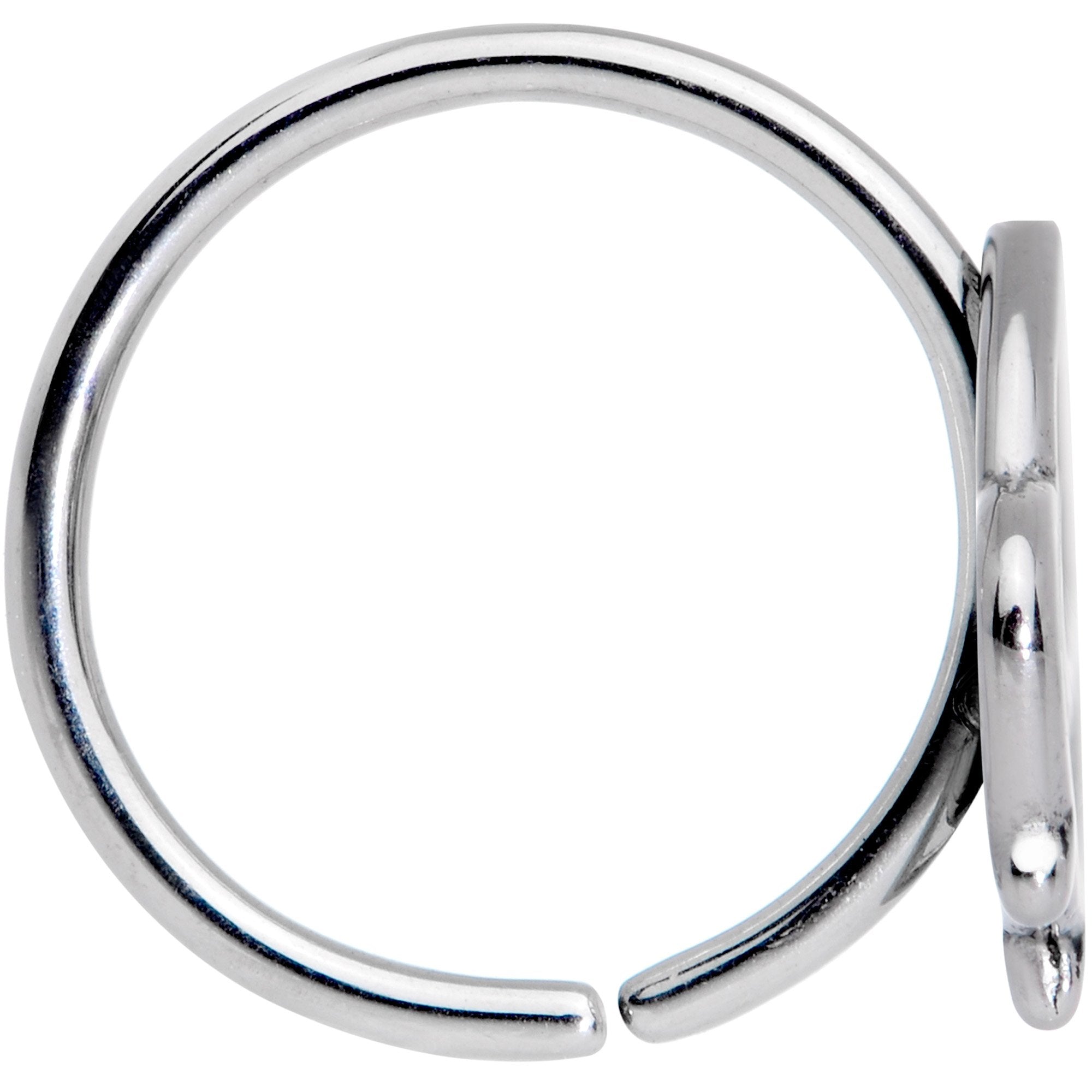 20G 5/16 Alien Spacecraft UFO Seamless Circular Ring