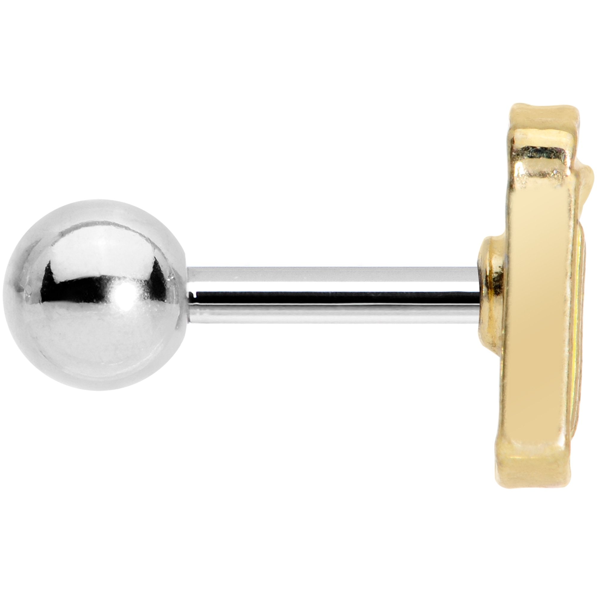 16G 1/4 St Patricks Day Frosty Mug Beer Cartilage Tragus Earring