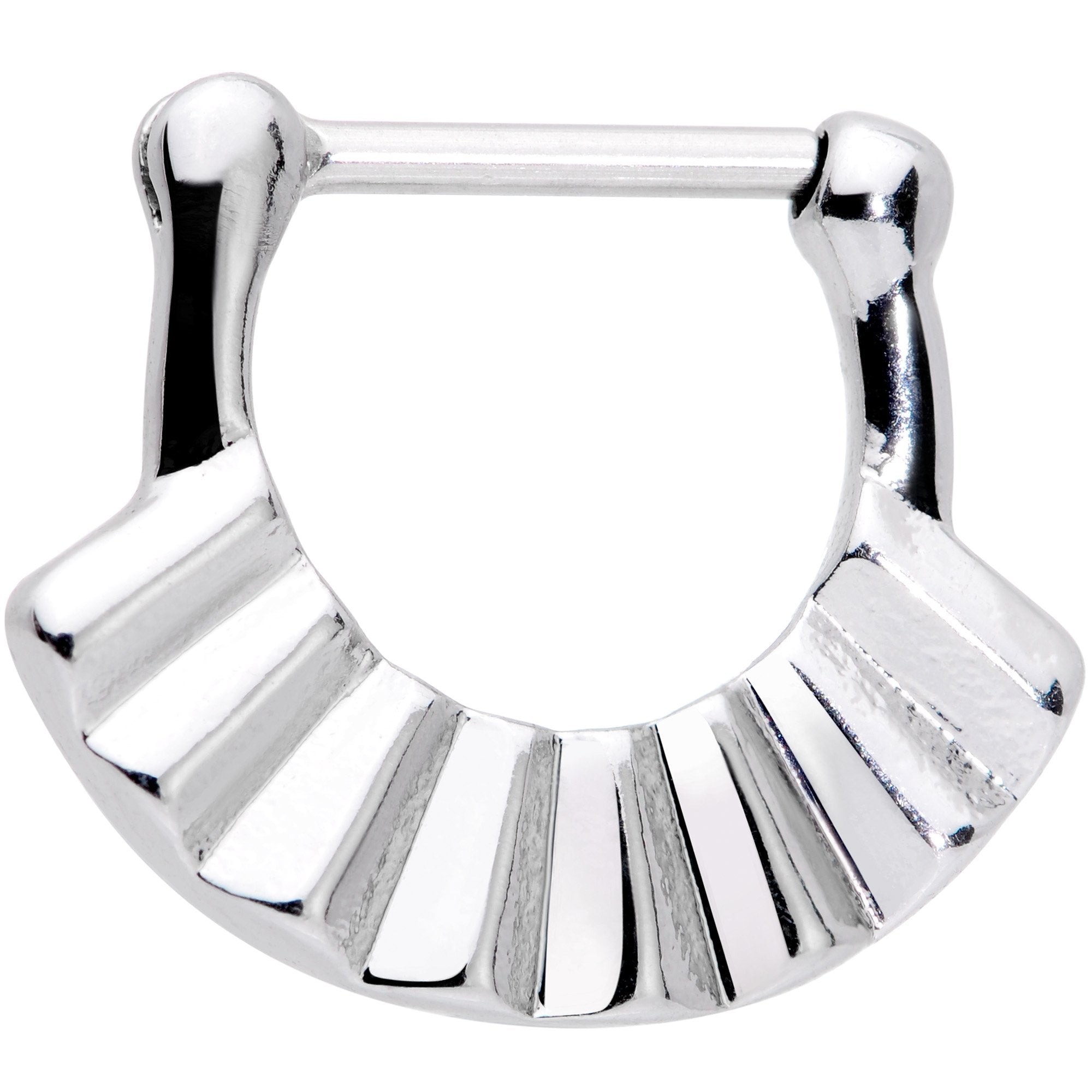 16G 5/16 Graceful Fan Septum Clicker