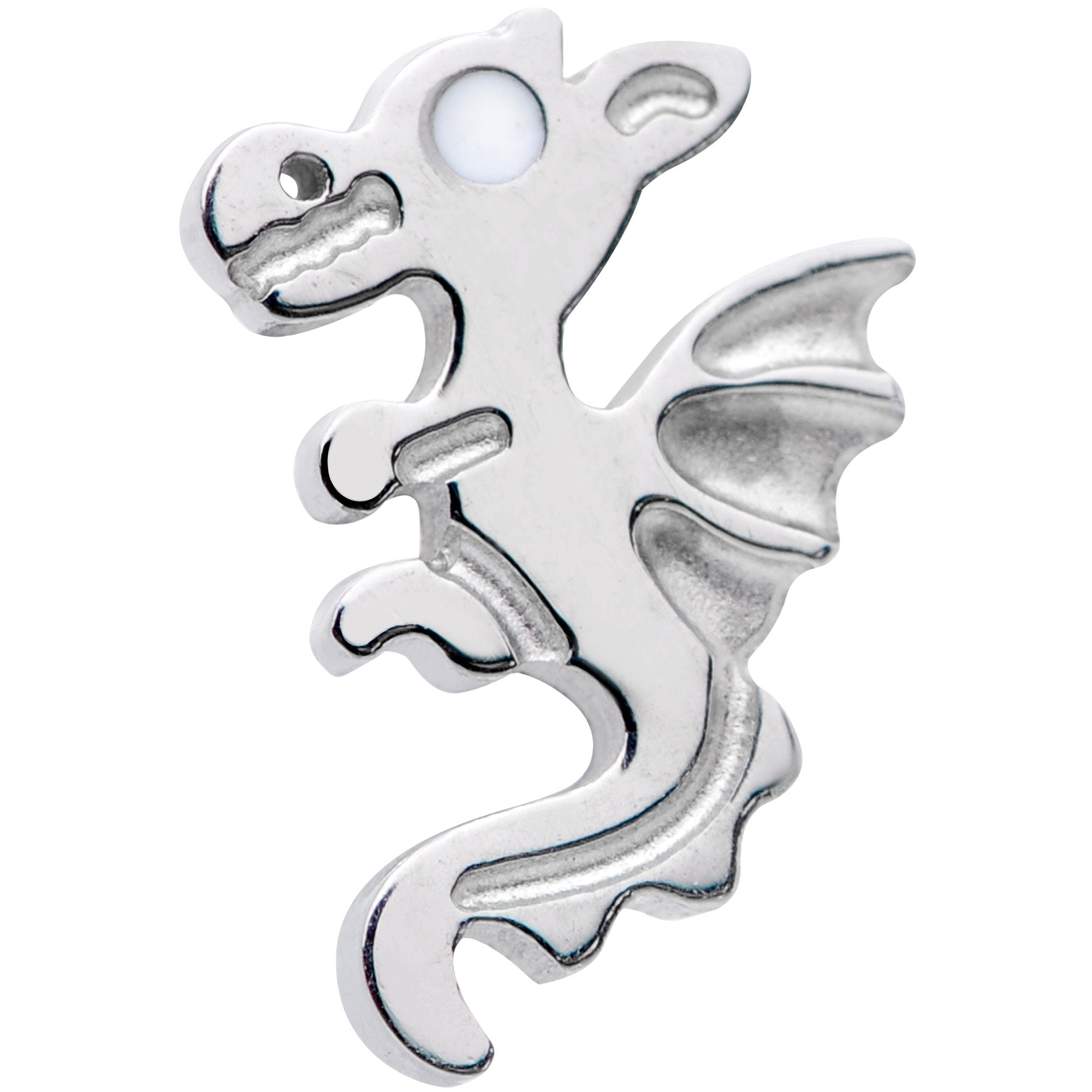 16G 5/16 Fantastic Dragon Internally Threaded Labret Tragus