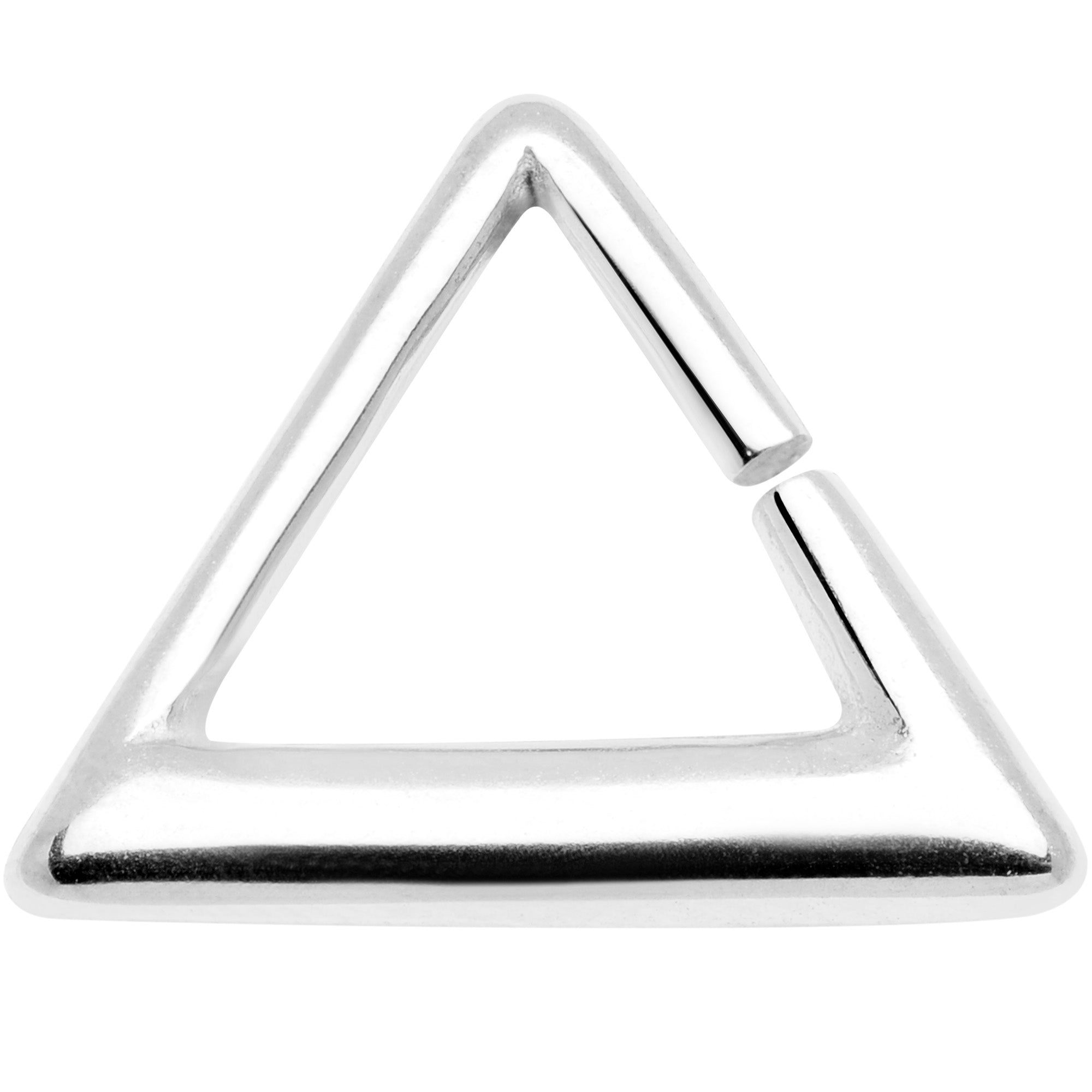 16G 5/16 Steel Triangle Cartilage Tragus Daith