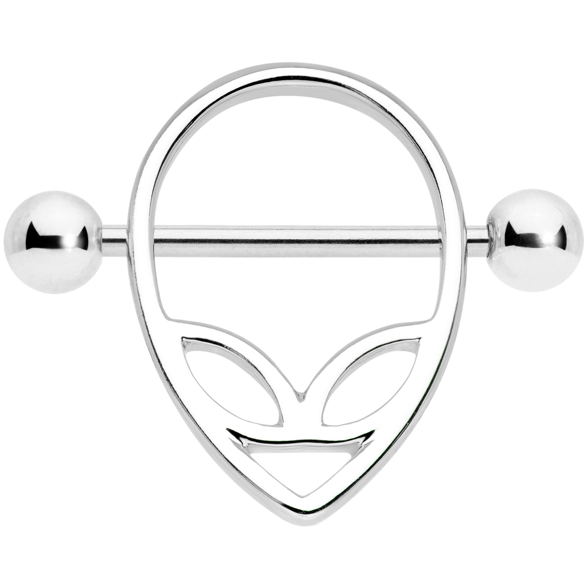 14G 9/16 UFO Alien Nipple Shield Set